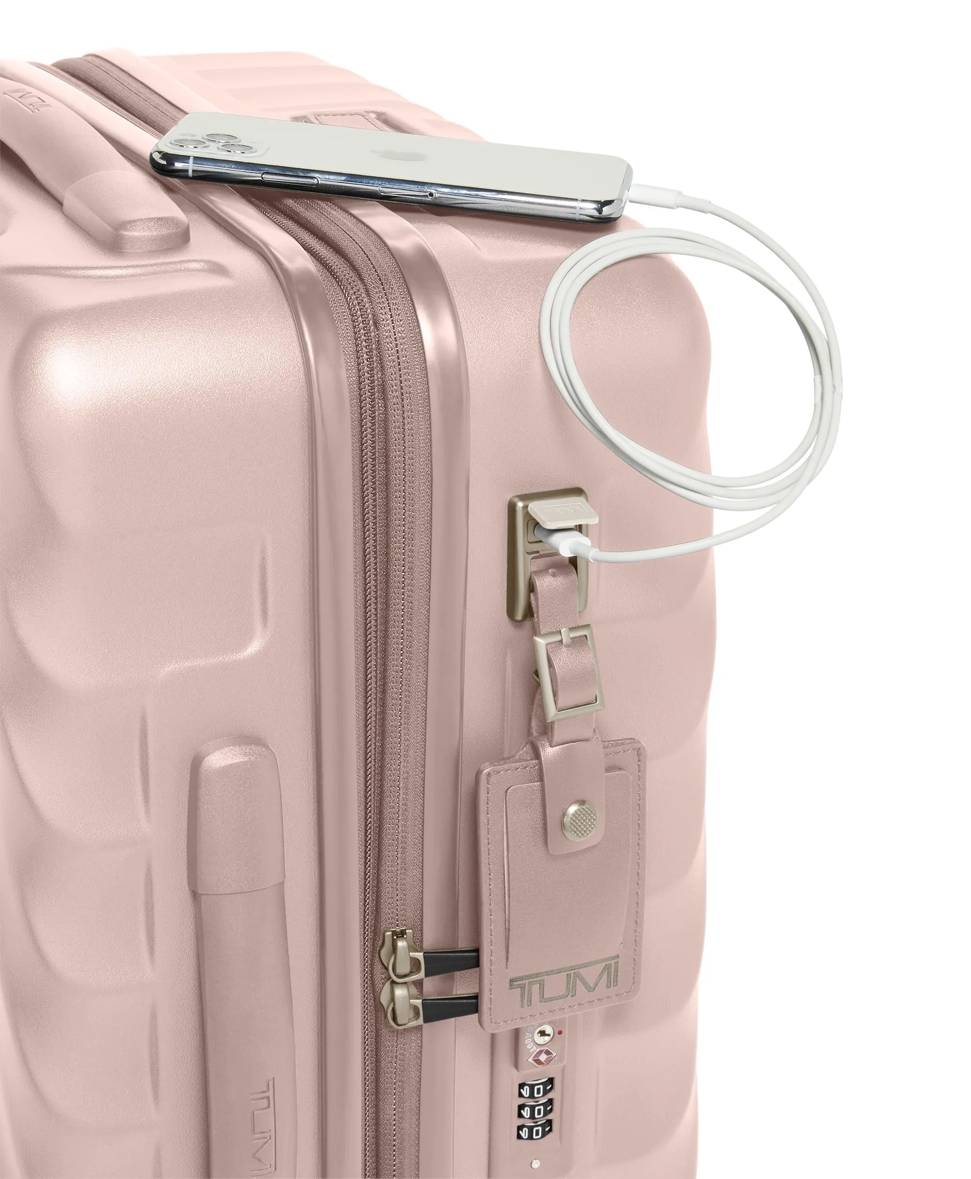 19 Degree International Exp 4 Wheeled Carry-On - Mauve