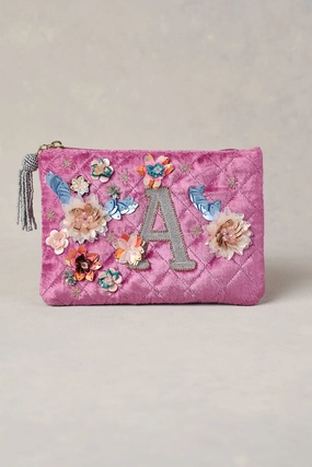 A Monogram Cosmetic Bag - Pink