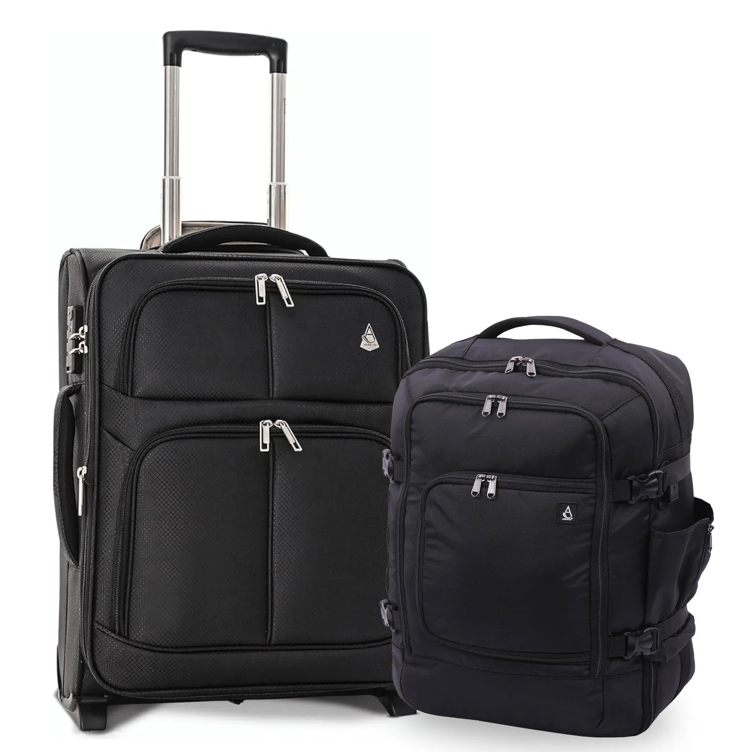 Aerolite 40x30x20cm Wizz Air Maximum Size Eco-Friendly Backpack ♻️ With YKK Zippers, 5 Year Warranty