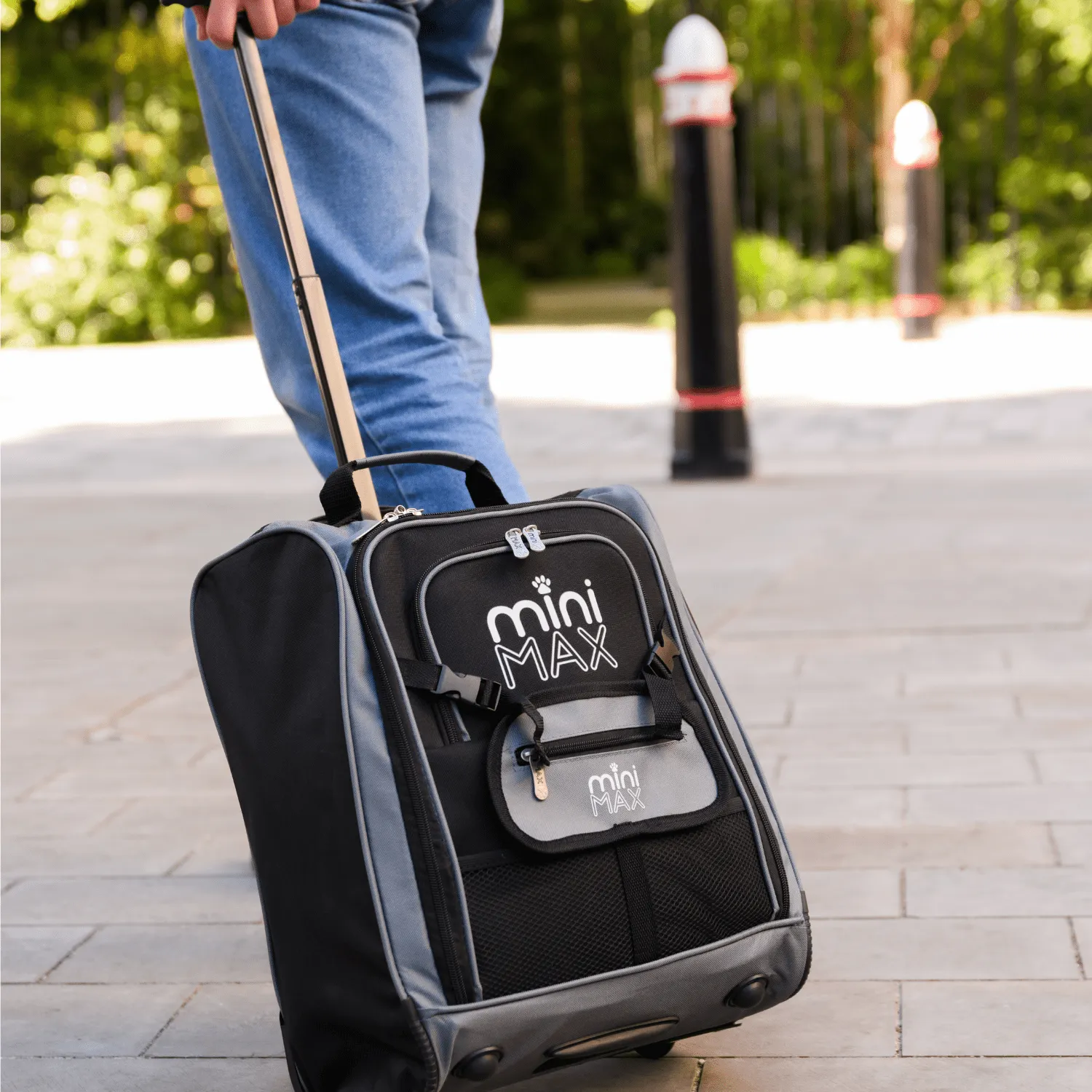 Aerolite MiniMAX (45x36x20cm) Easyjet Cabin Size Under Seat Carry On Suitcase with Backpack and Pouch, 2 Years Warranty