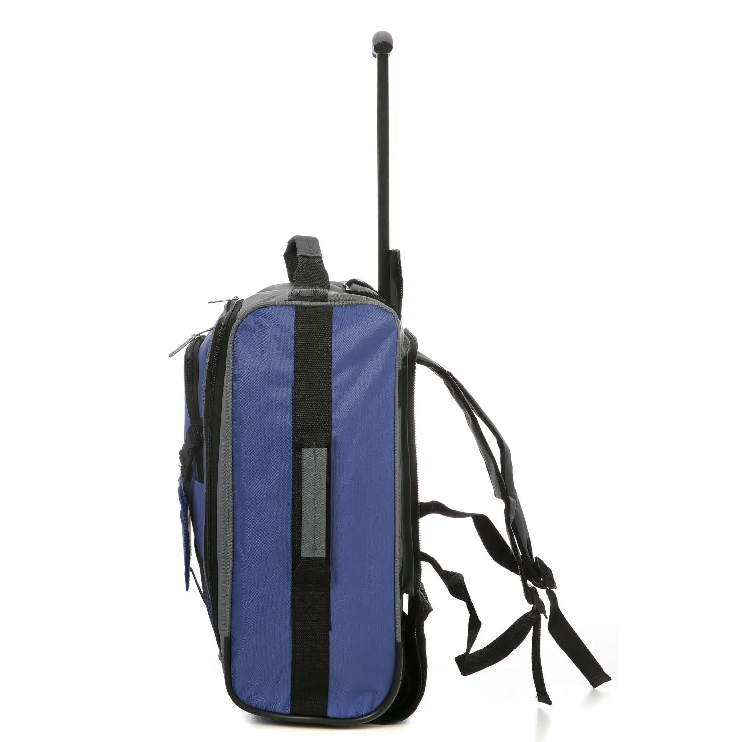 Aerolite MiniMAX (45x36x20cm) Easyjet Cabin Size Under Seat Carry On Suitcase with Backpack and Pouch, 2 Years Warranty