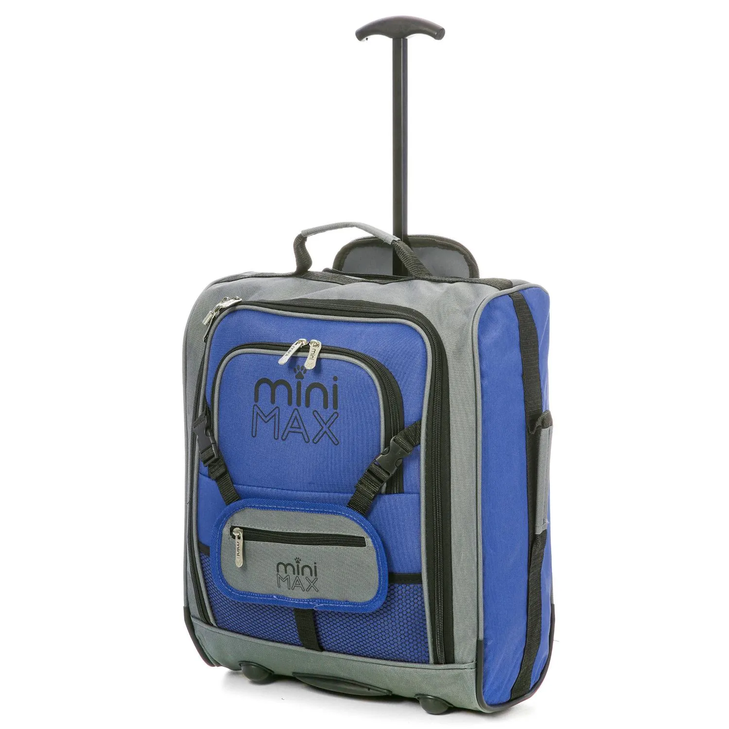 Aerolite MiniMAX (45x36x20cm) Easyjet Cabin Size Under Seat Carry On Suitcase with Backpack and Pouch, 2 Years Warranty