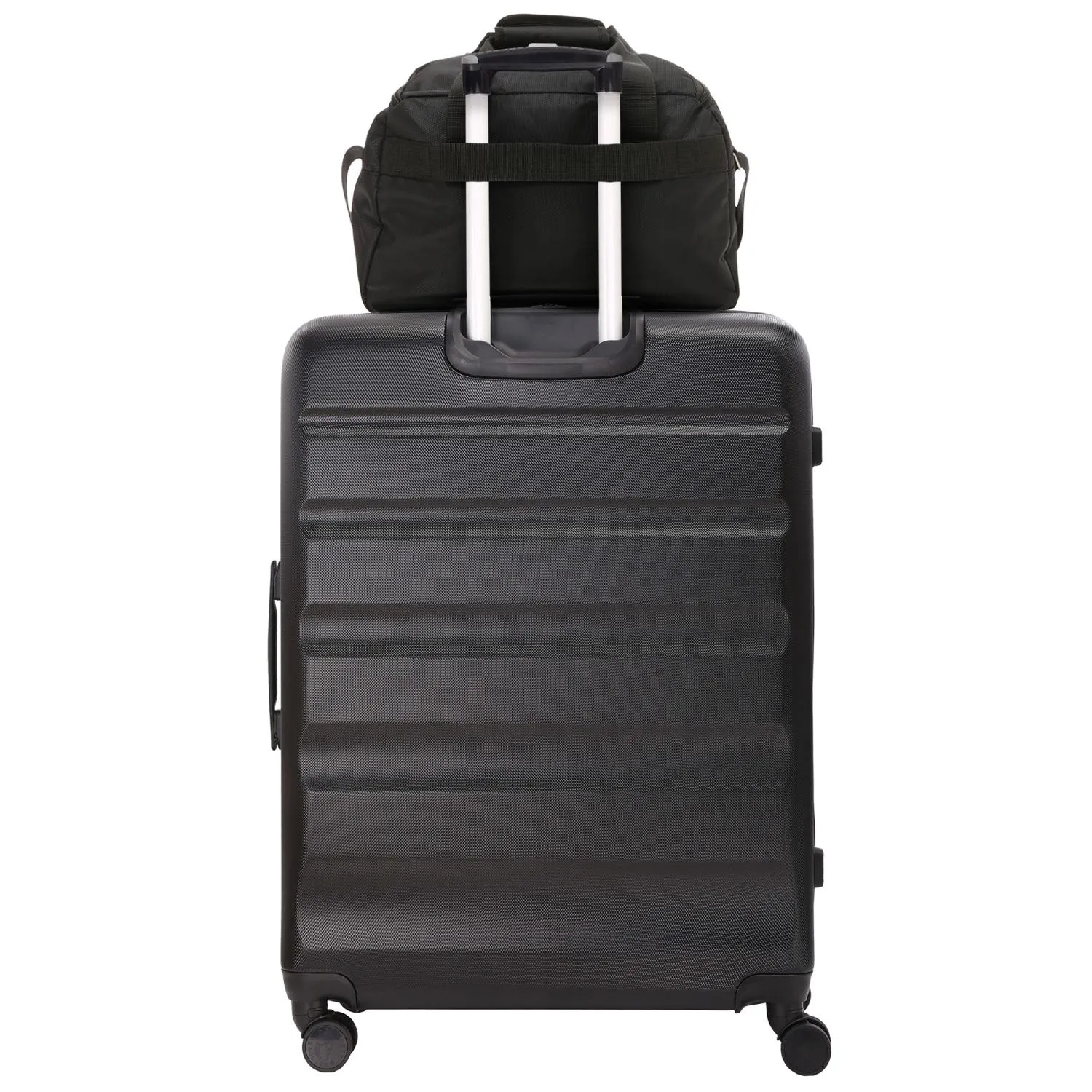 Aerolite Ryanair Plus Bundle, 29" Large Lightweight Hard Shell Luggage Suitcase 127L   Ryanair Maximum Holdall Underseat Cabin Bag (40x20x25cm)