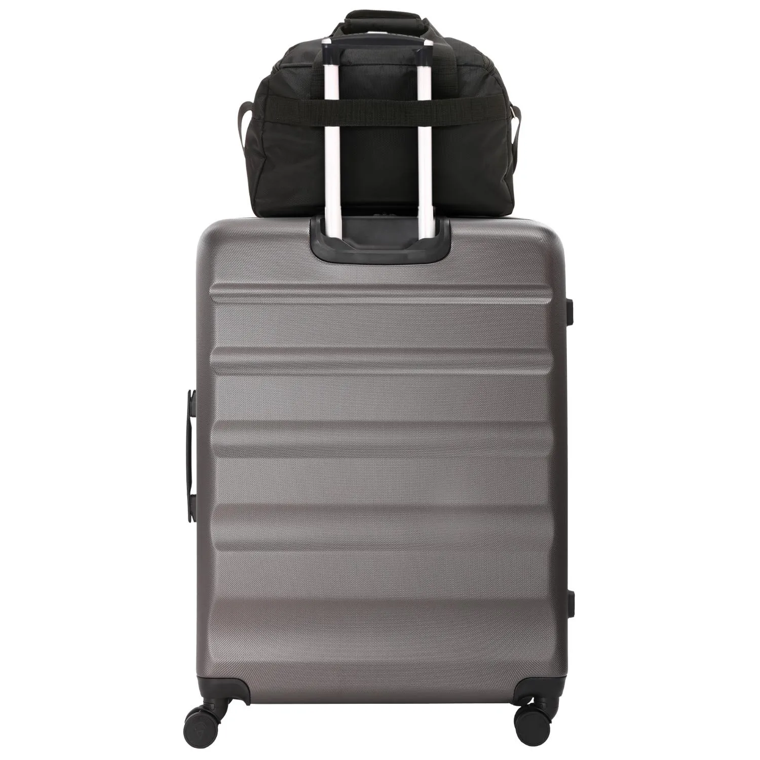 Aerolite Ryanair Plus Bundle, 29" Large Lightweight Hard Shell Luggage Suitcase 127L   Ryanair Maximum Holdall Underseat Cabin Bag (40x20x25cm)