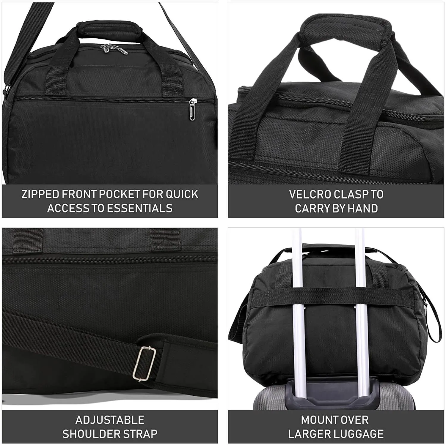 Aerolite Ryanair Plus Bundle, 29" Large Lightweight Hard Shell Luggage Suitcase 127L   Ryanair Maximum Holdall Underseat Cabin Bag (40x20x25cm)
