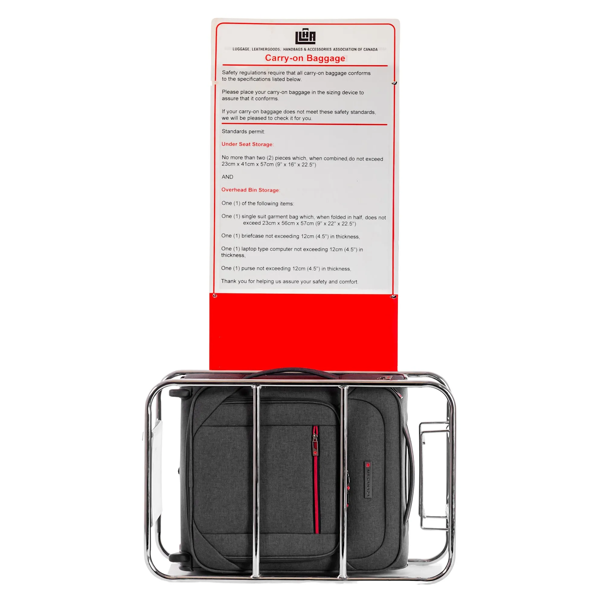 Air Canada Belmont 2-Piece Set - Carry-On & Tote