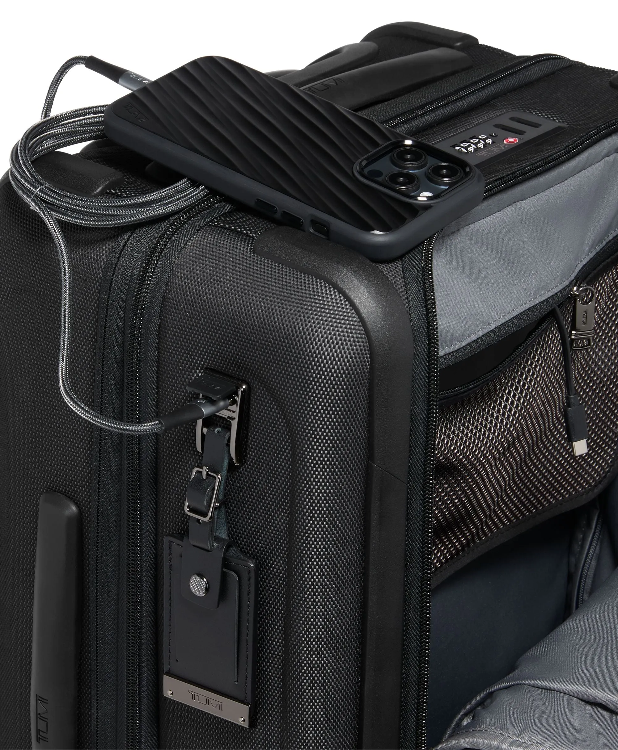 Alpha International Dual-Access Carry-On - Tumi Jacquard