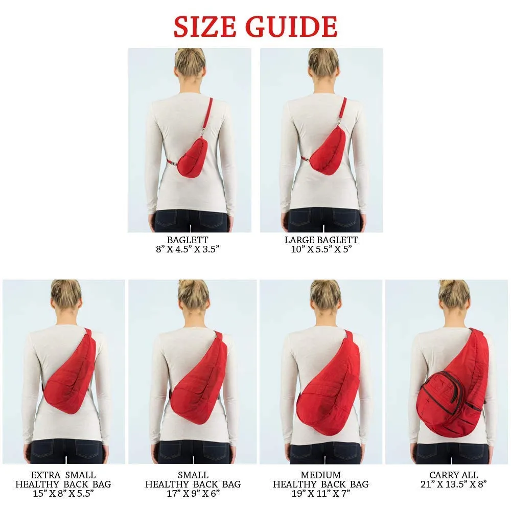 AmeriBag Healthy Back Bag Distressed Nylon X-Small
