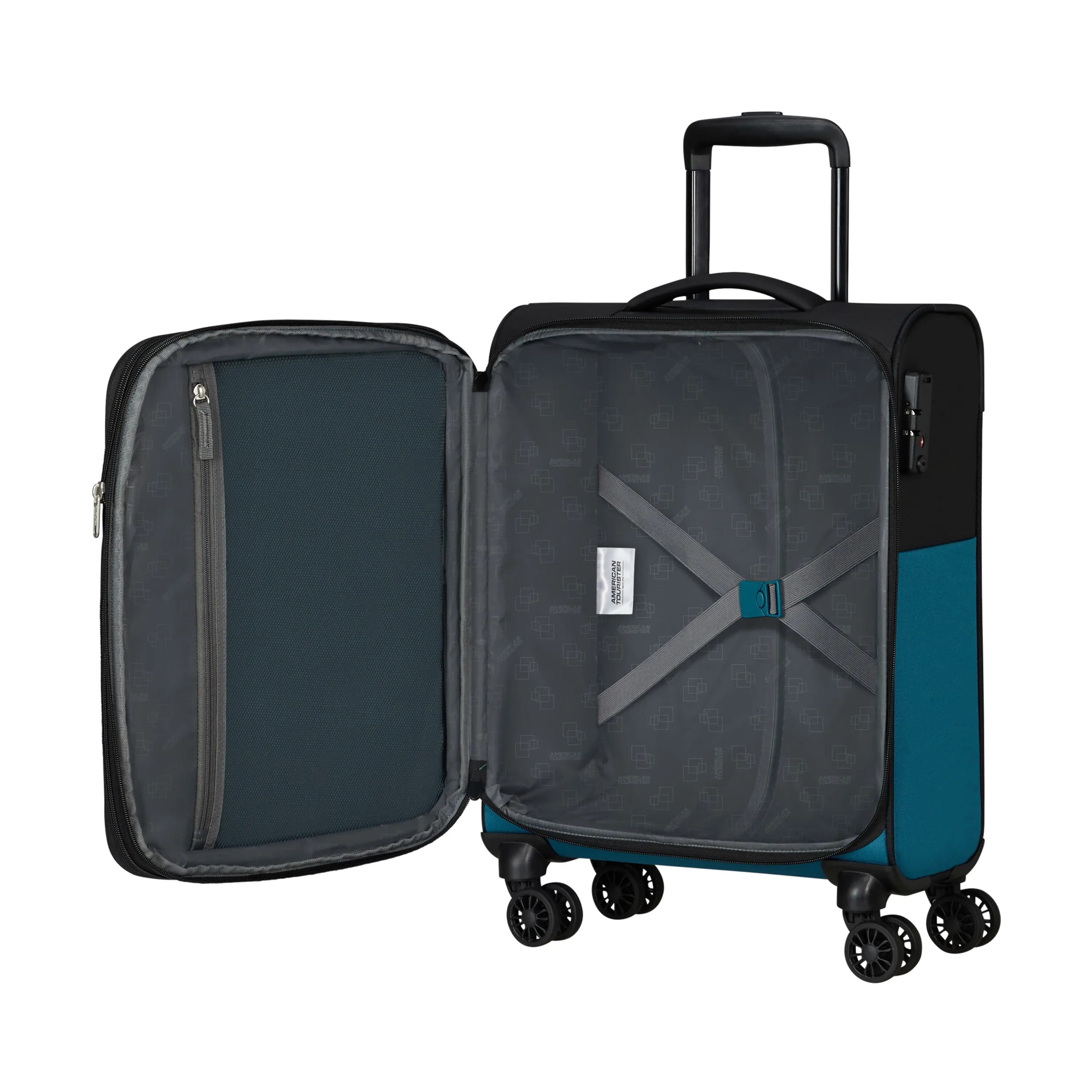 American Tourister Daring Dash Spinner Expandable Carry-On Luggage