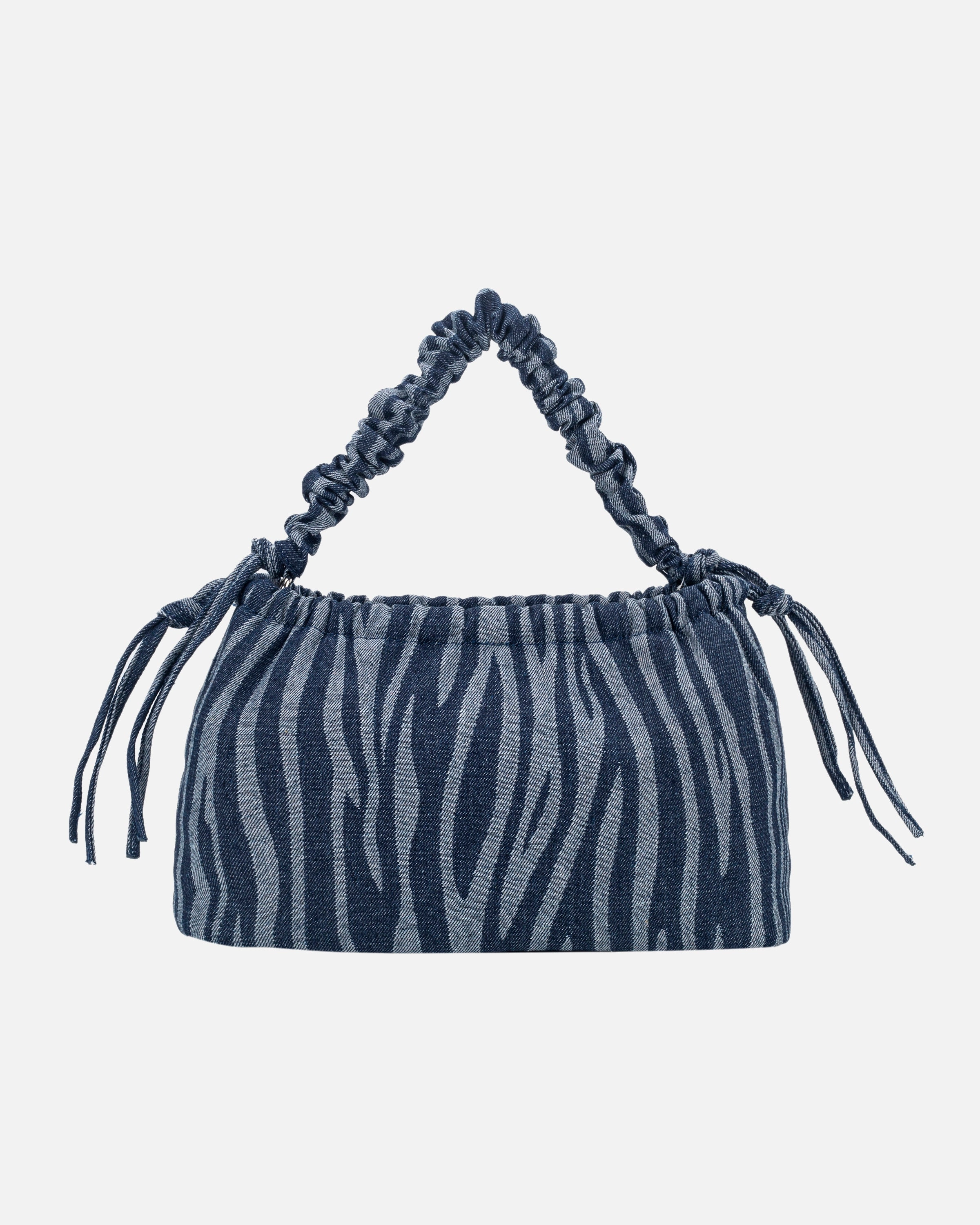 ARCADIA DENIM - Navy Zebra