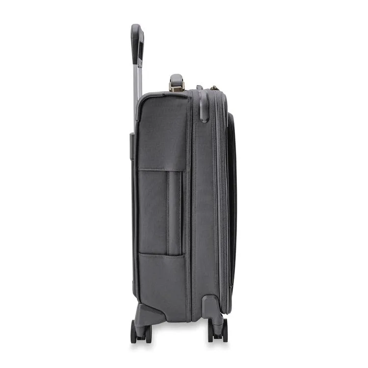 Baseline Essential Carry-On Spinner - Ltd. Steel Gray