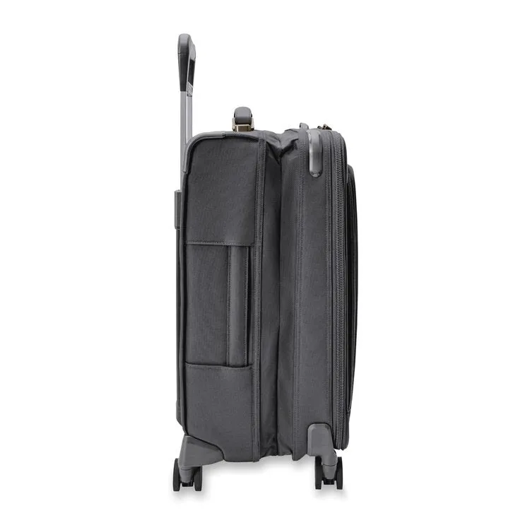 Baseline Essential Carry-On Spinner - Ltd. Steel Gray