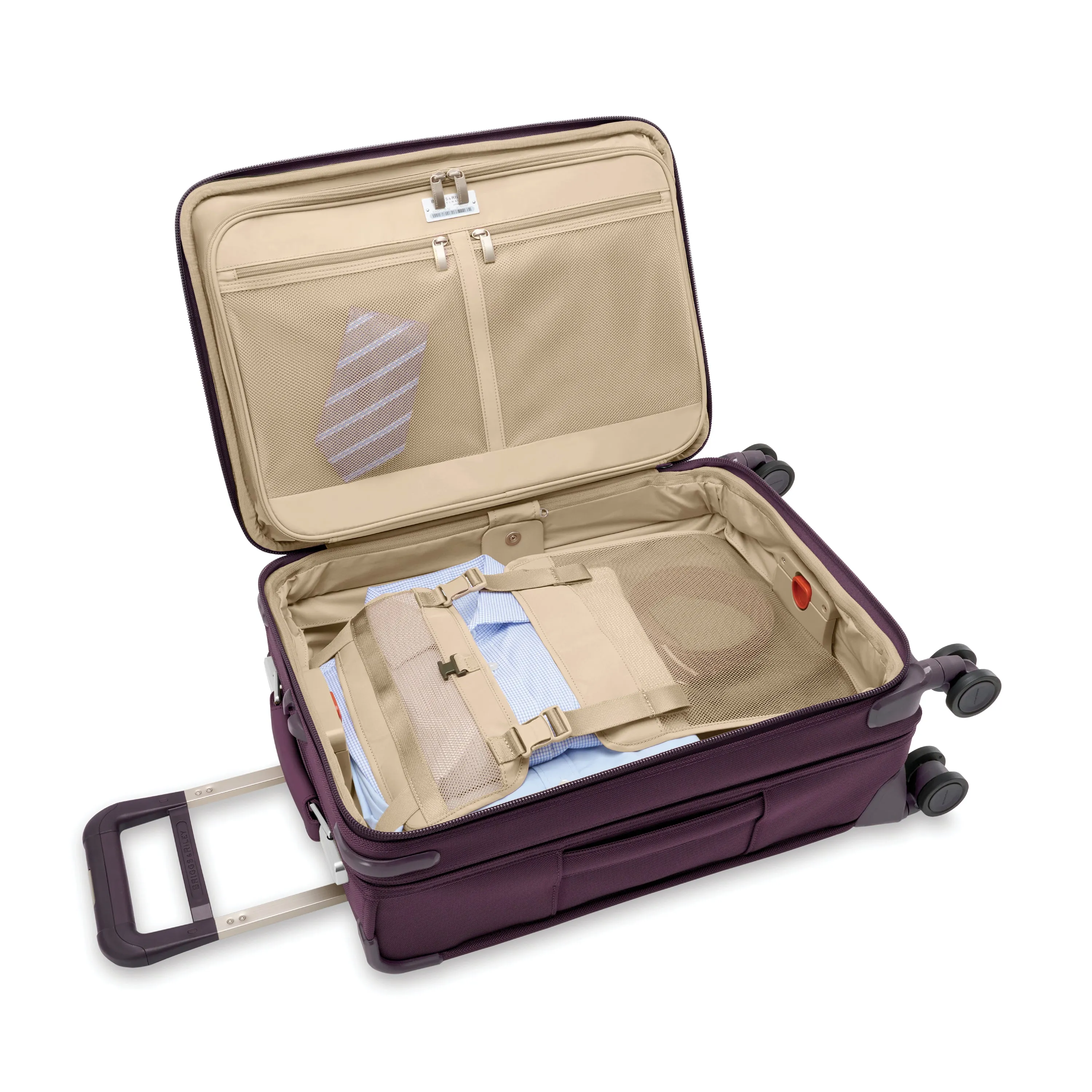 Baseline Essential Carry-On Spinner - Plum