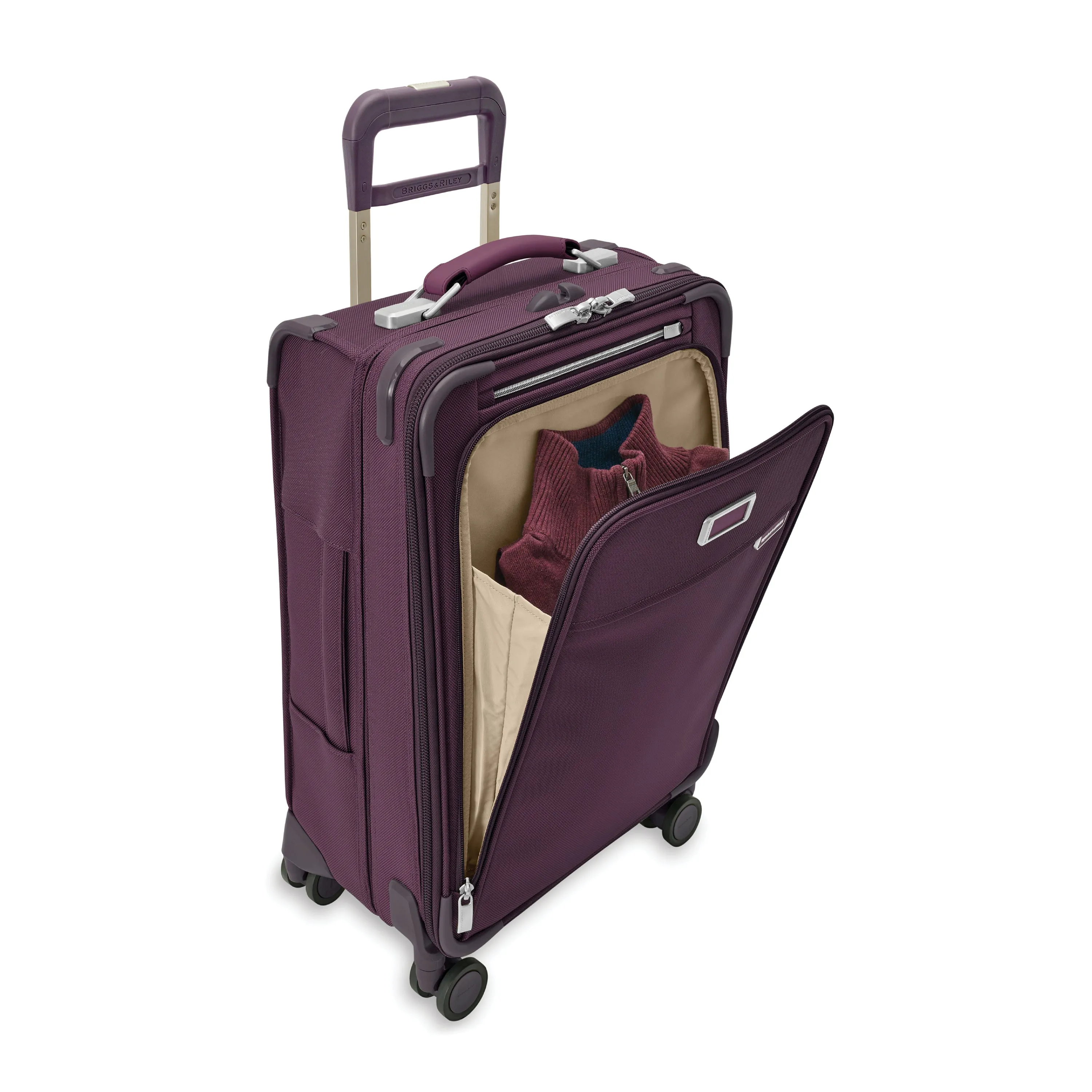 Baseline Essential Carry-On Spinner - Plum