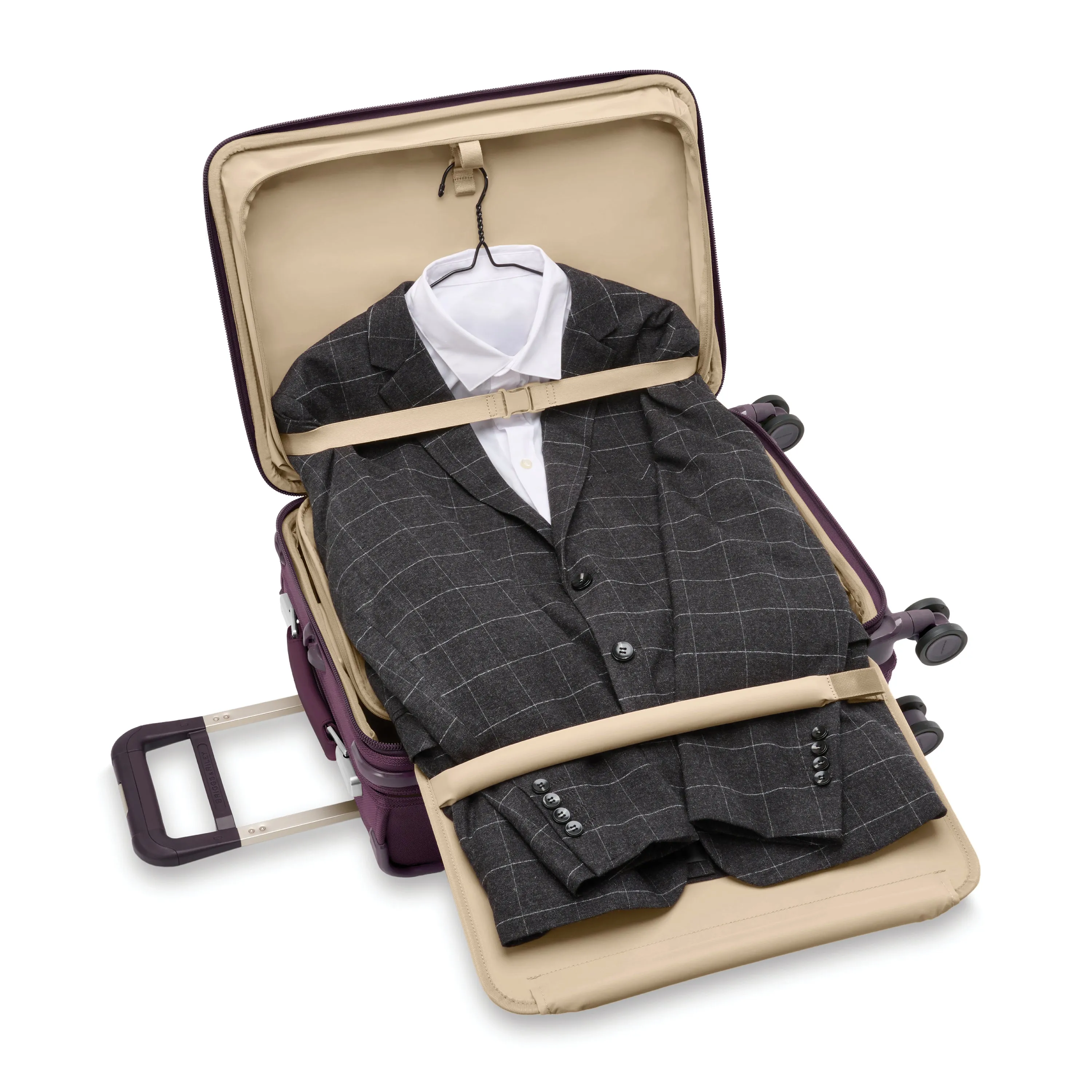 Baseline Essential Carry-On Spinner - Plum