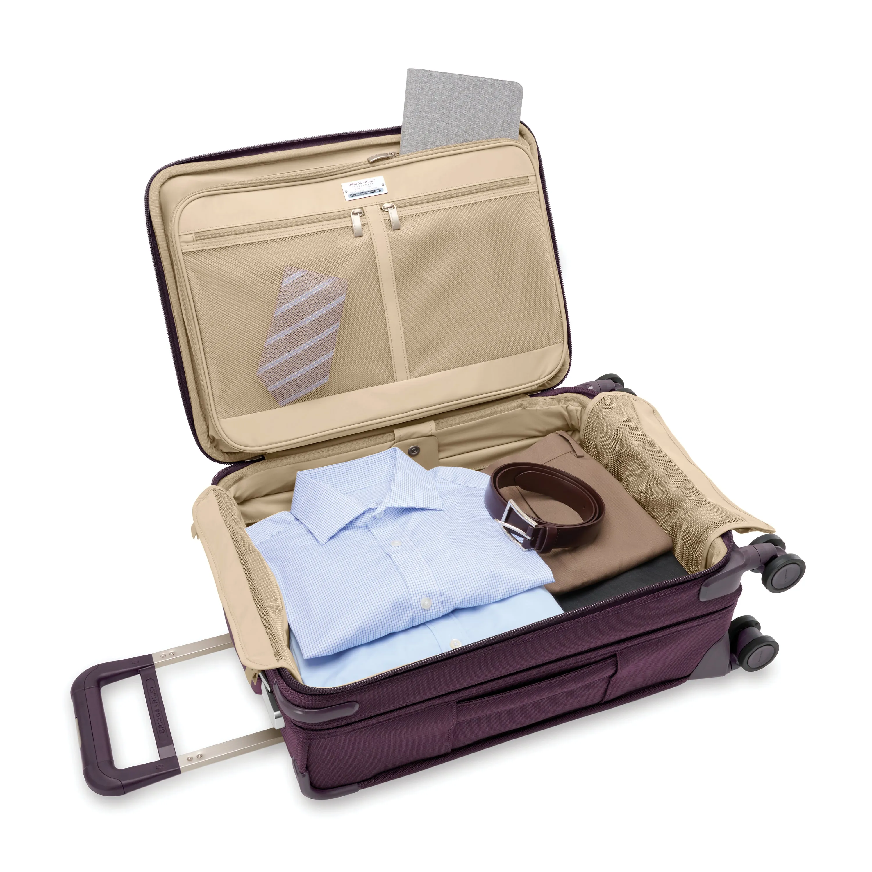 Baseline Essential Carry-On Spinner - Plum