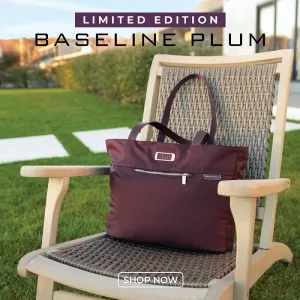 Baseline Traveler Tote - Plum