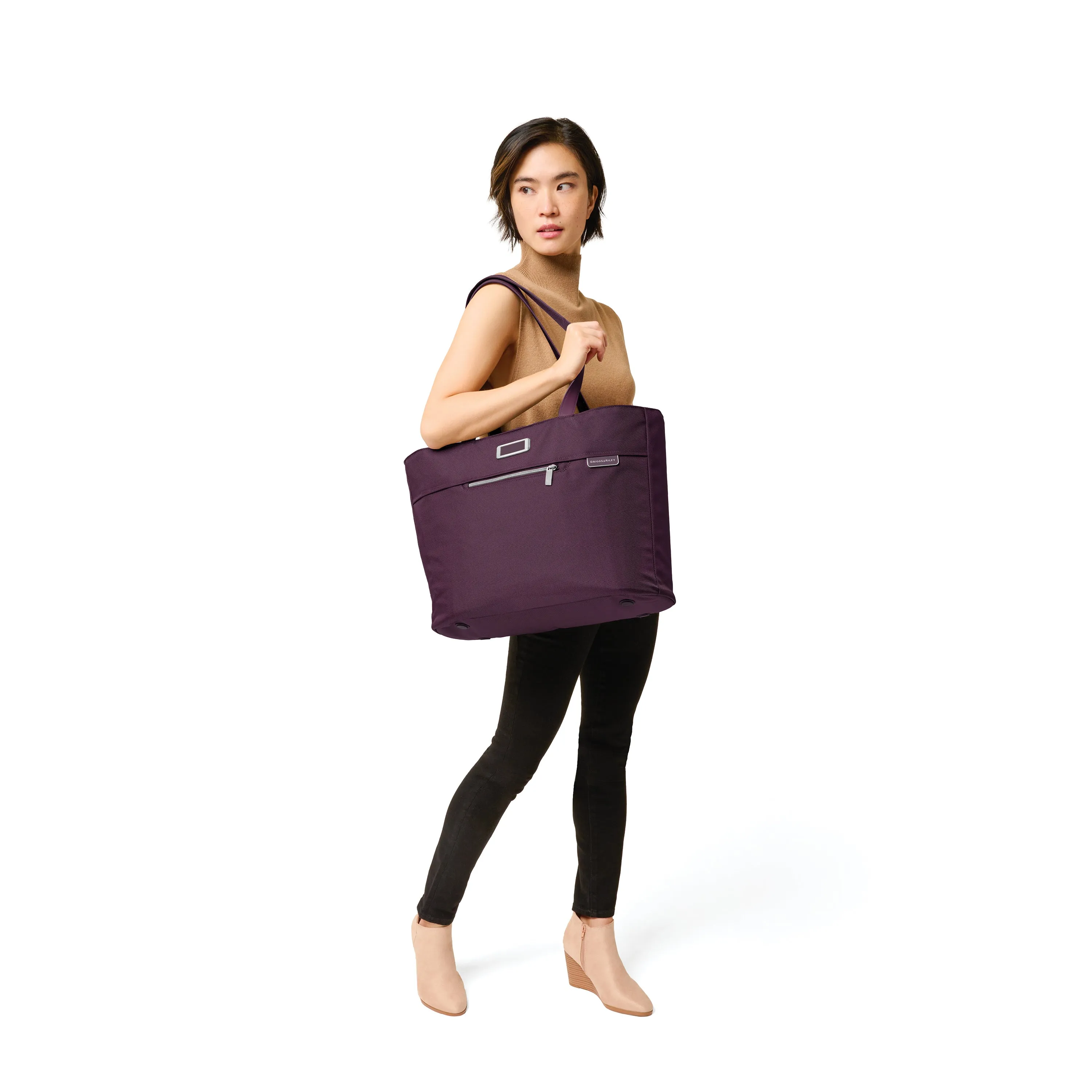Baseline Traveler Tote - Plum