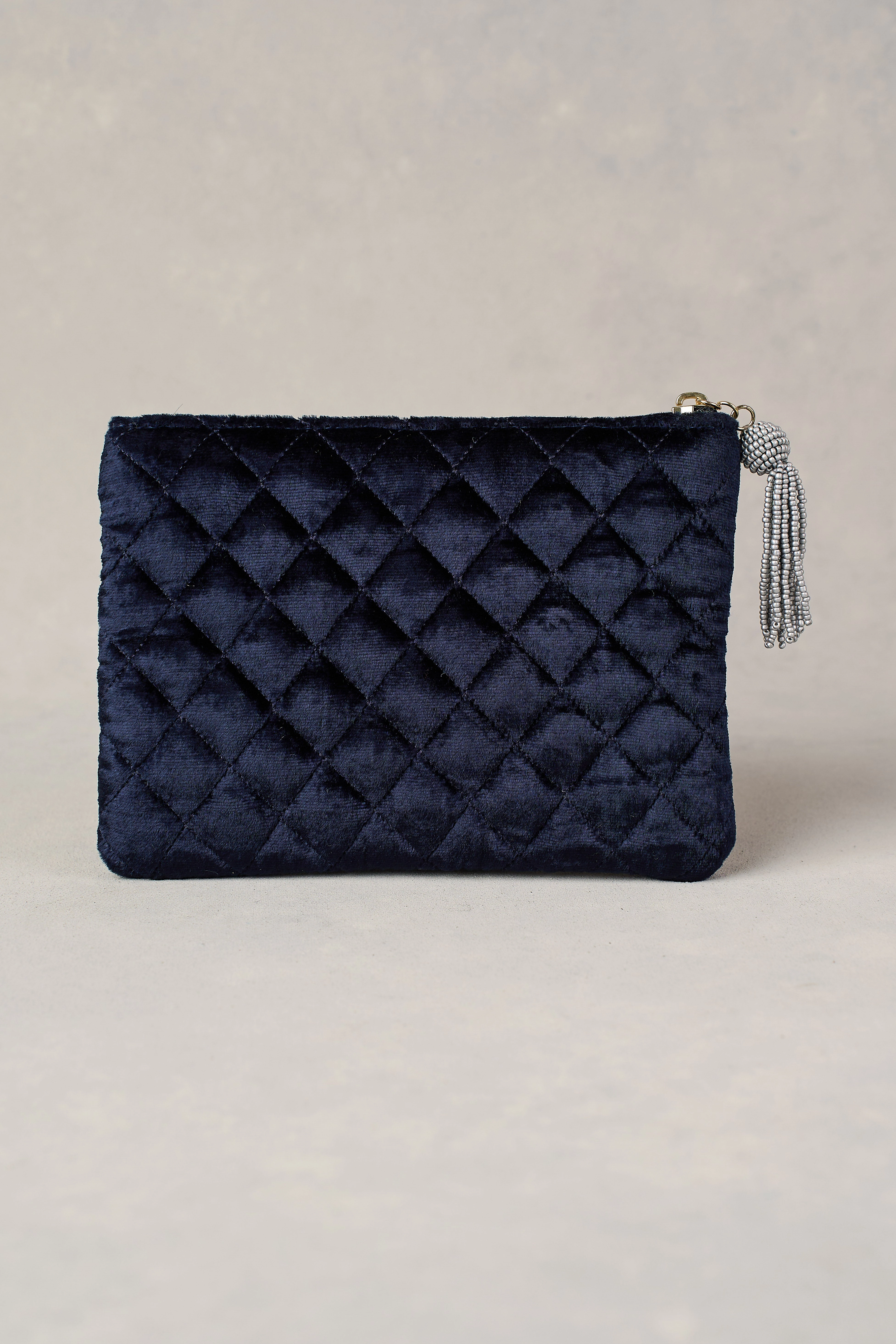 C Monogram Cosmetic Bag - Blue