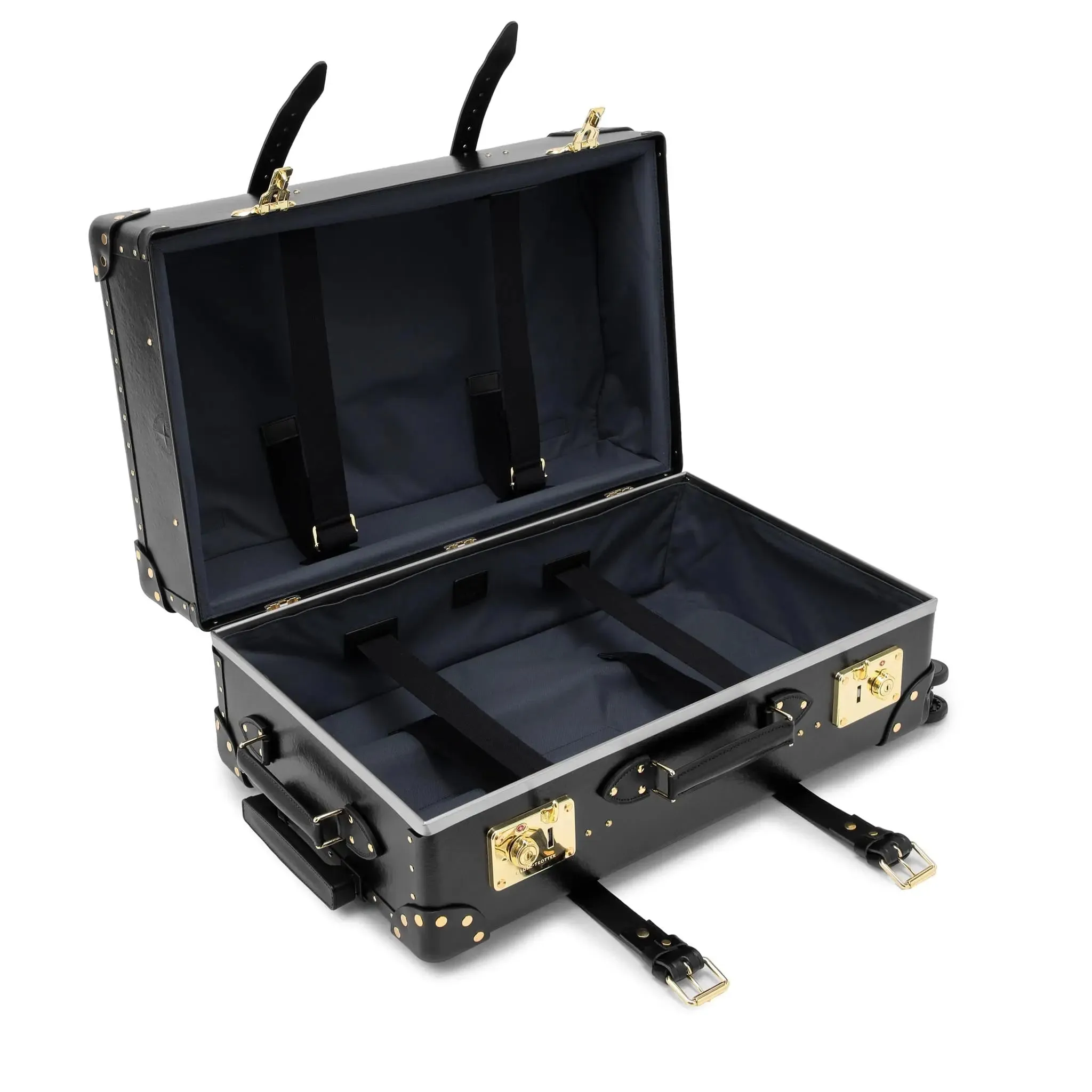 Centenary · Medium Check-In - 4 Wheels | Black/Black/Gold
