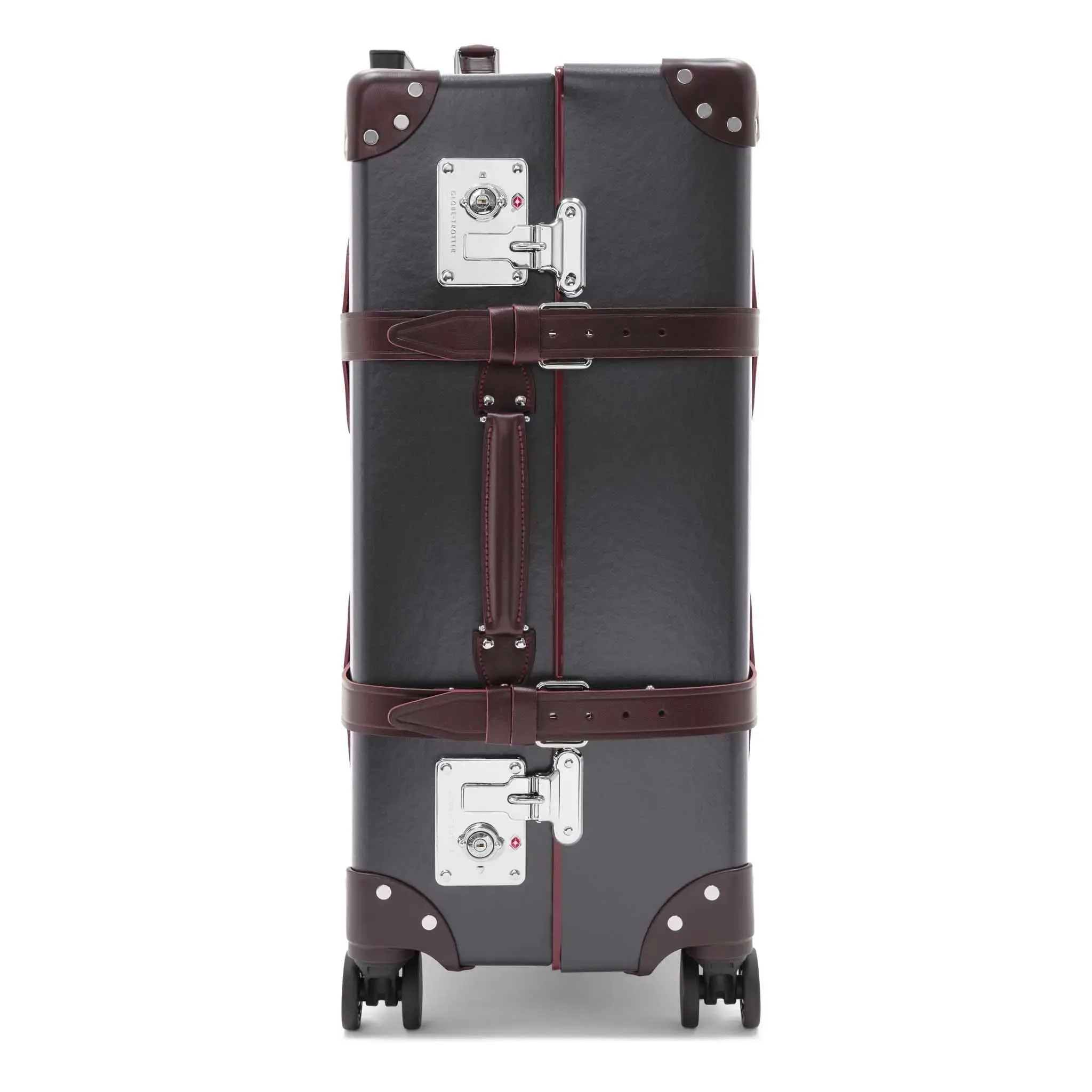 Centenary · Medium Check-In - 4 Wheels | Brown/Burgundy