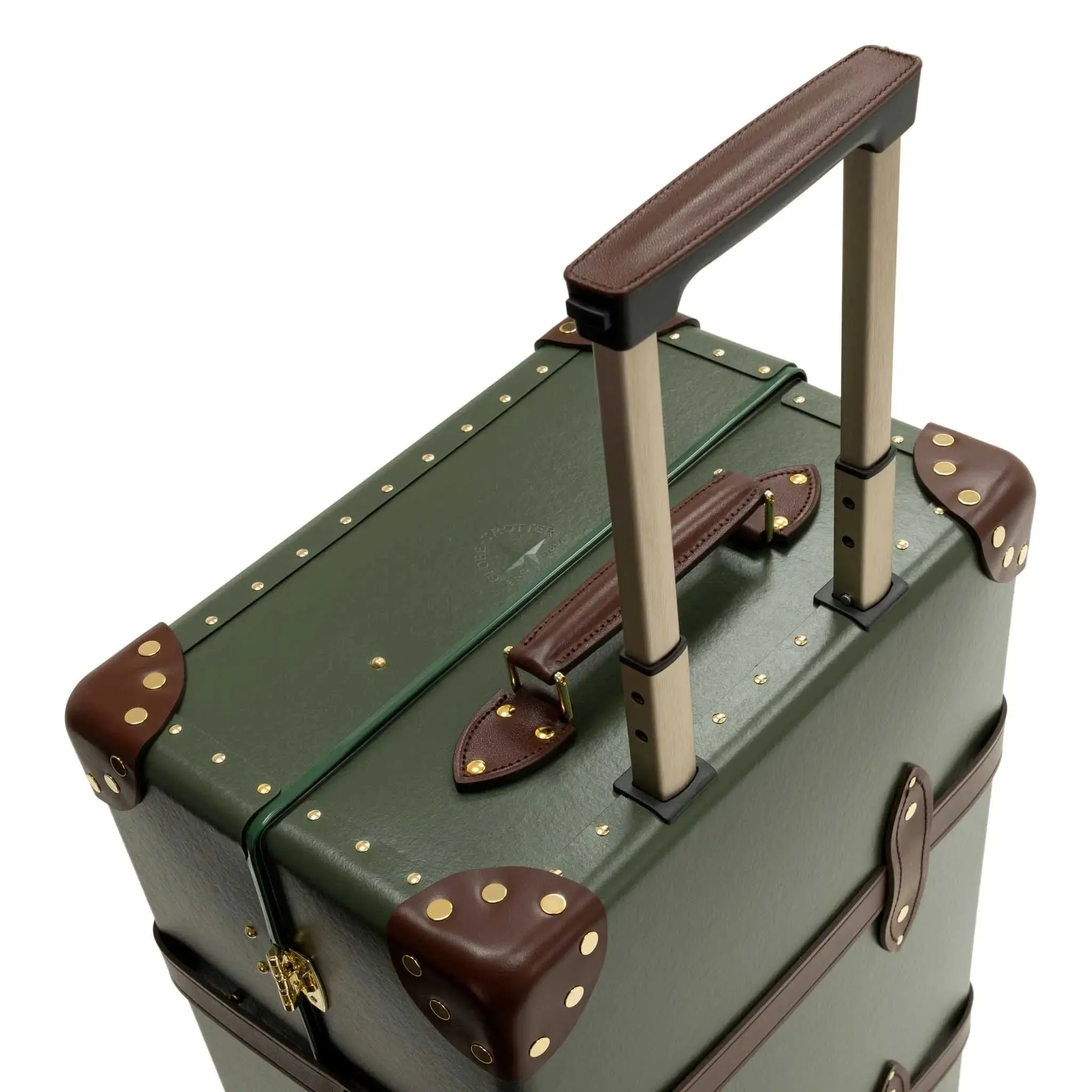 Centenary · Medium Check-In - 4 Wheels | Green/Brown
