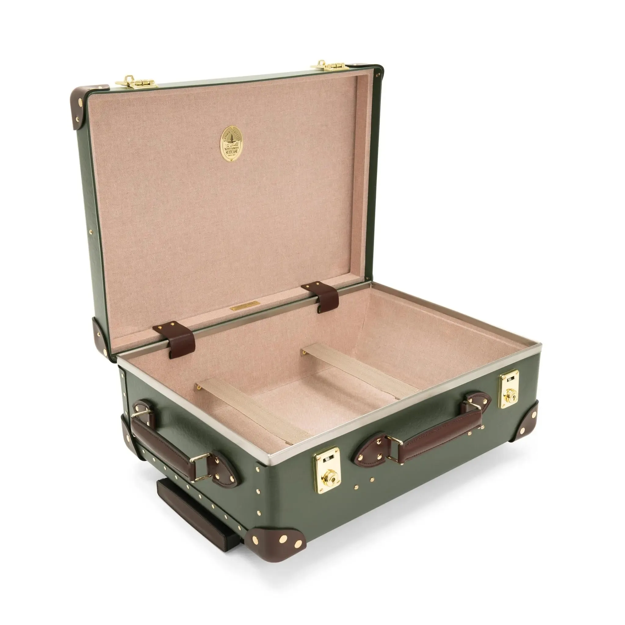 Centenary · Small Carry-On - 2 Wheels | Green/Brown