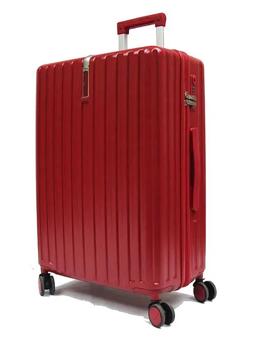 Cotton Candy Polycarbonate Luggage with 8 Spinner Wheels