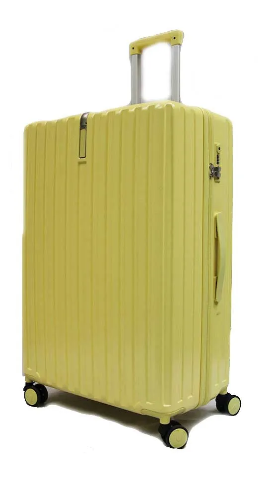 Cotton Candy Polycarbonate Luggage with 8 Spinner Wheels