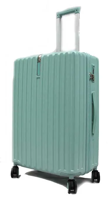Cotton Candy Polycarbonate Luggage with 8 Spinner Wheels