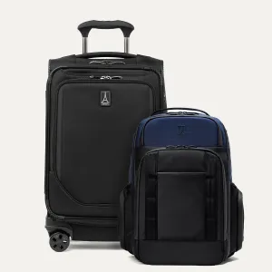 Crew Classic Carry-on Spinner / Travelpro® Altitude™ Large Backpack Set