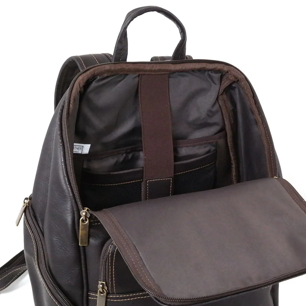 DayTrekr Slim Leather  Backpack