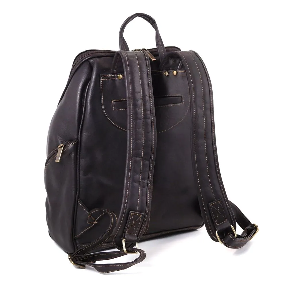 DayTrekr Slim Leather  Backpack