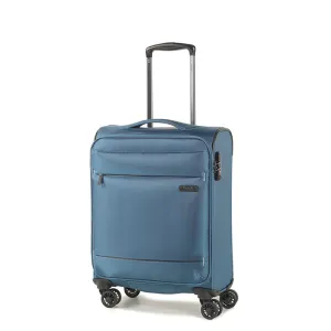Deluxe Lite Soft Lightweight Cabin Suitcase 55cm - Teal
