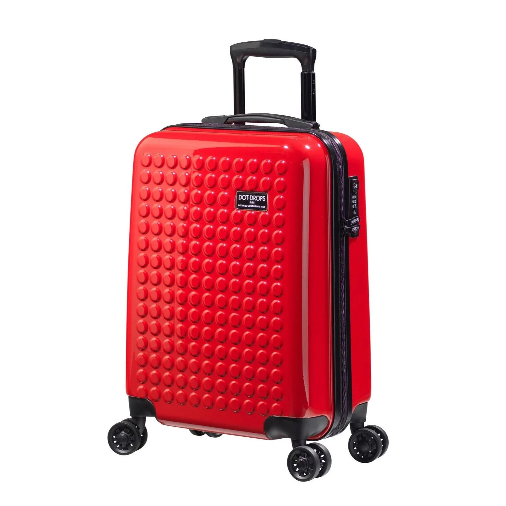 Dot-Drops Paris Chapter 2 Carry-On Upright Spinner Luggage