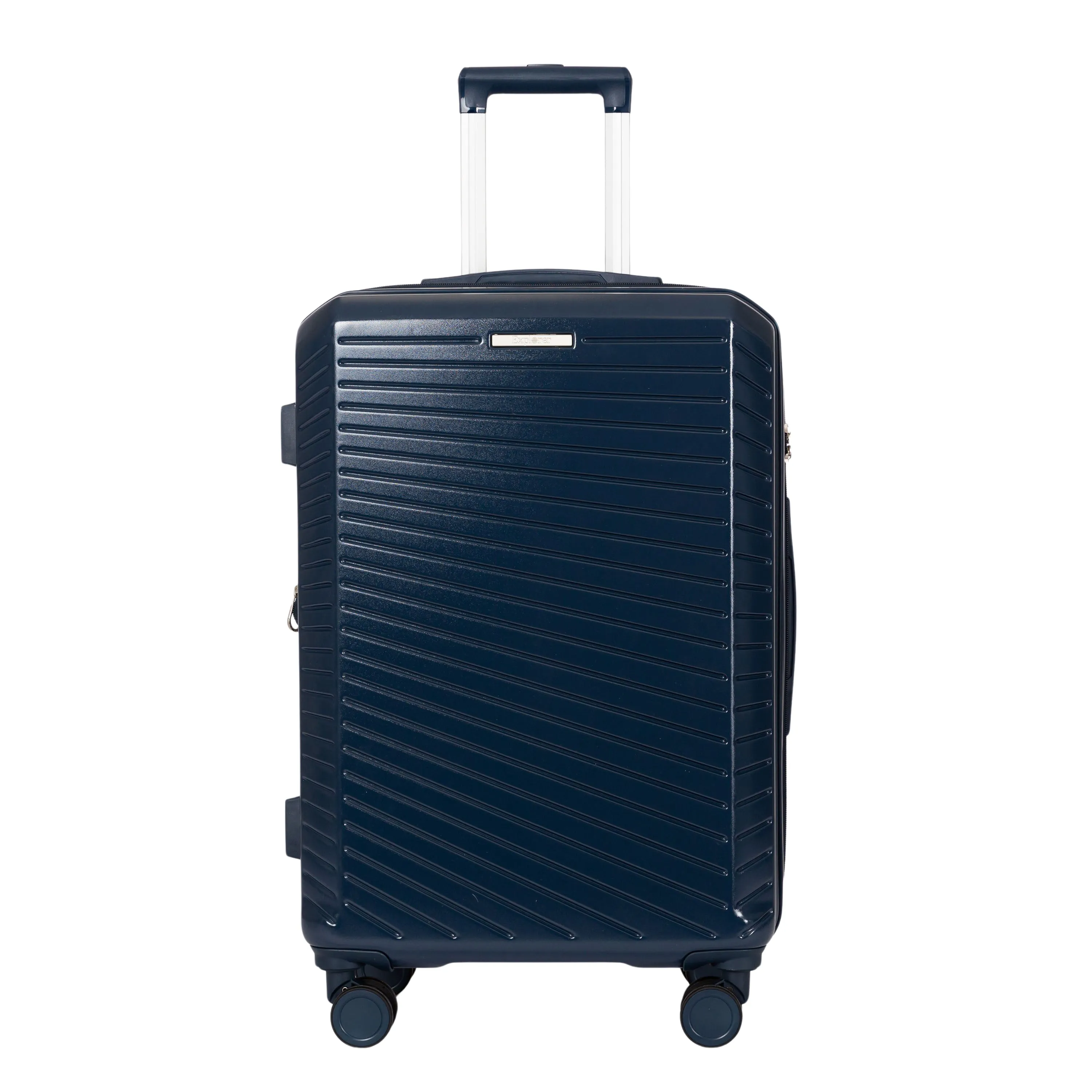 Explorer Passport Anti-Theft Expandable 2-Piece Luggage Set (Carry-On and Medium)