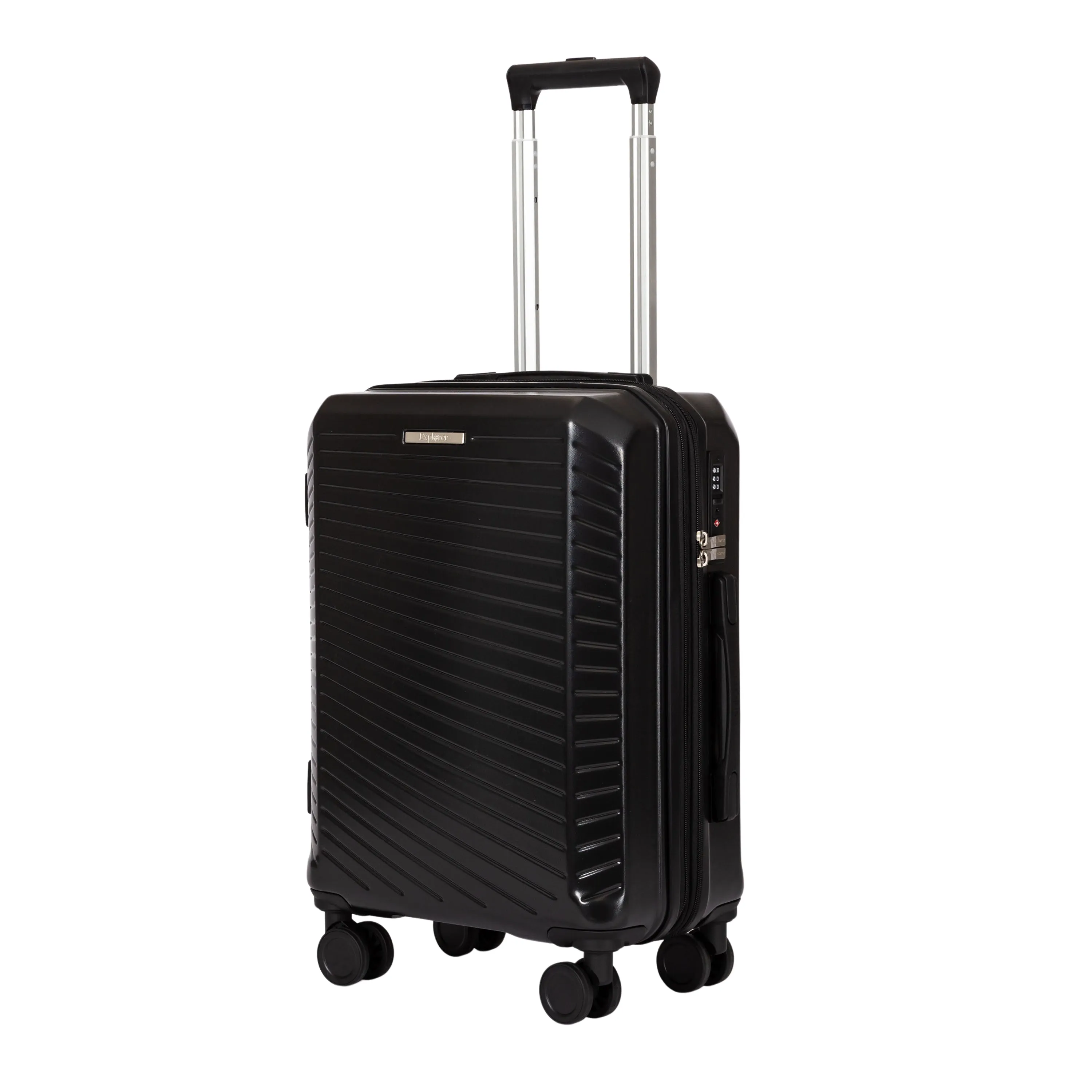 Explorer Passport Anti-Theft Expandable 2-Piece Luggage Set (Carry-On and Medium)