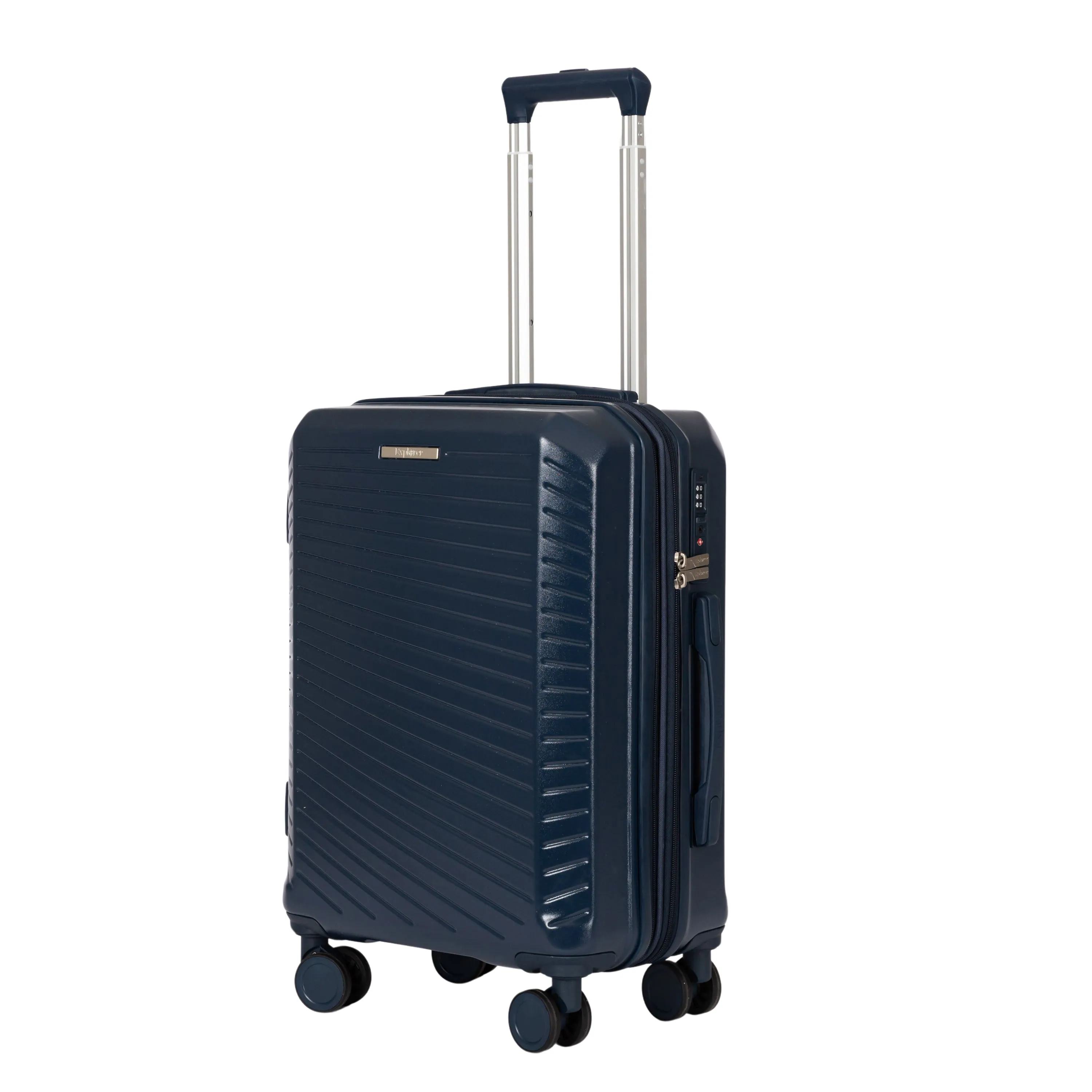 Explorer Passport Anti-Theft Expandable 2-Piece Luggage Set (Carry-On and Medium)