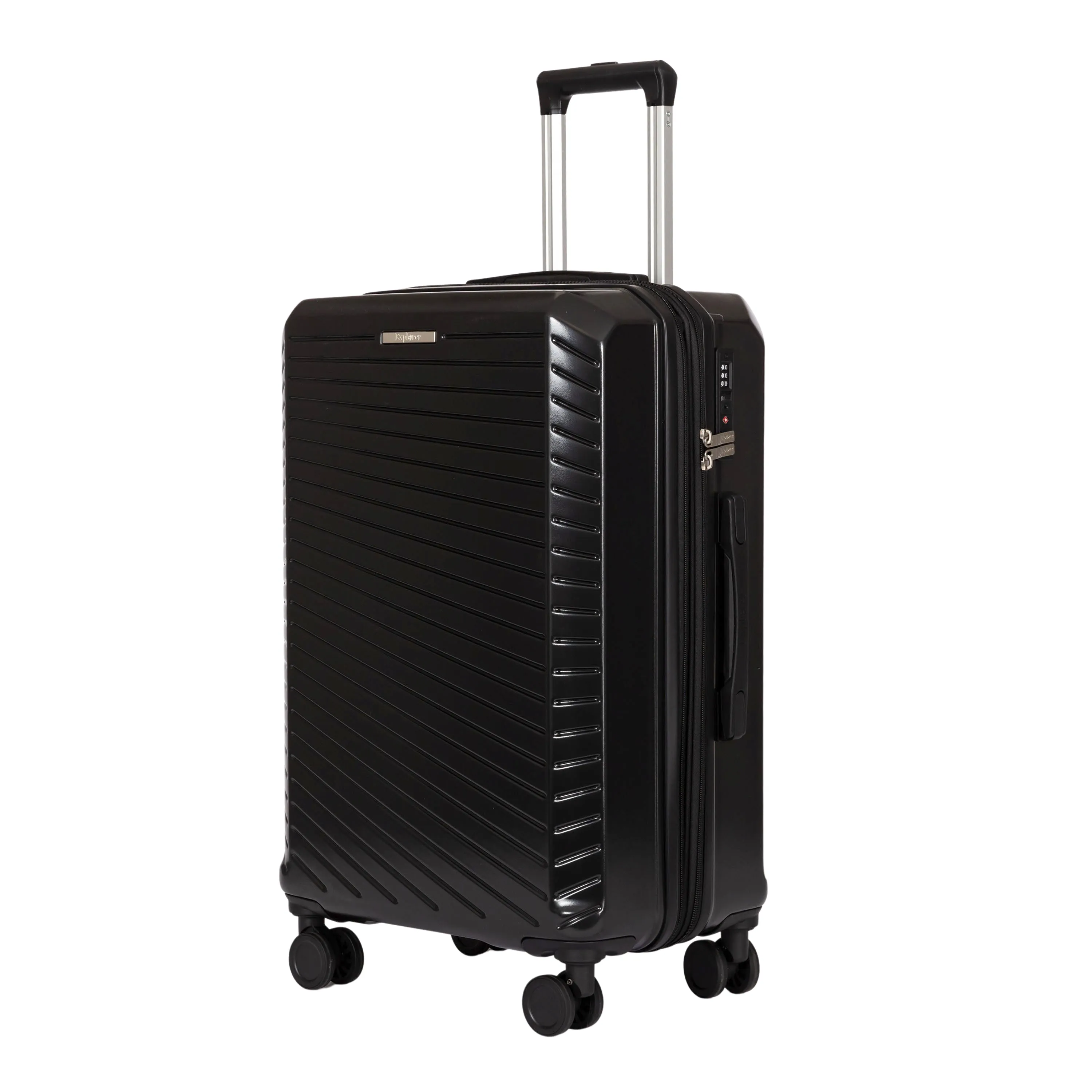 Explorer Passport Anti-Theft Expandable 2-Piece Luggage Set (Carry-On and Medium)