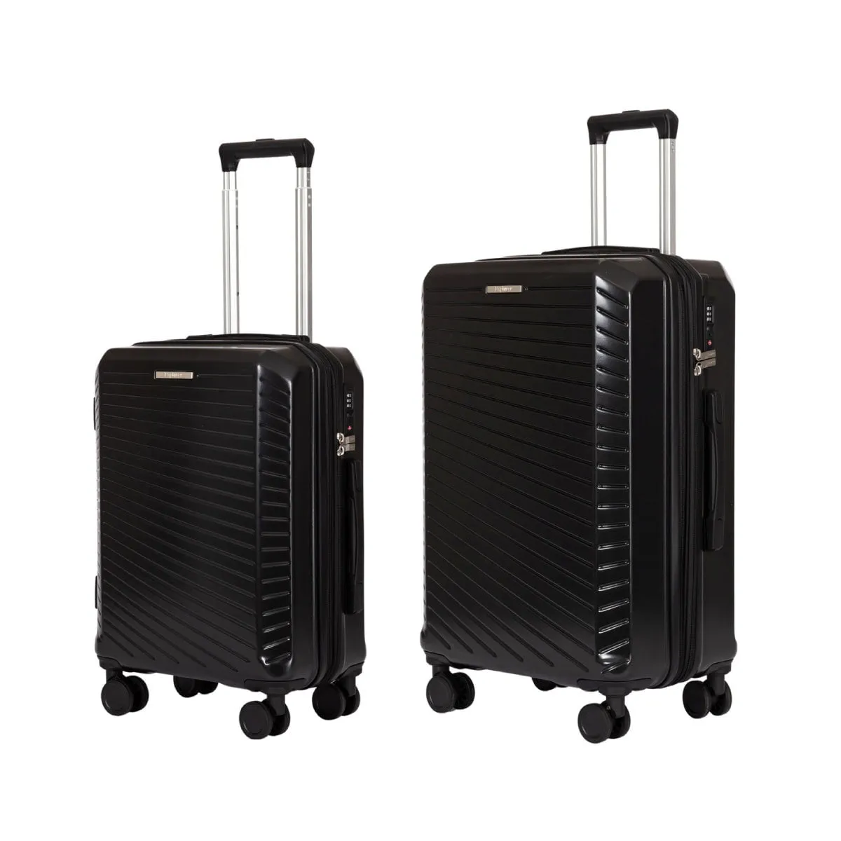 Explorer Passport Anti-Theft Expandable 2-Piece Luggage Set (Carry-On and Medium)