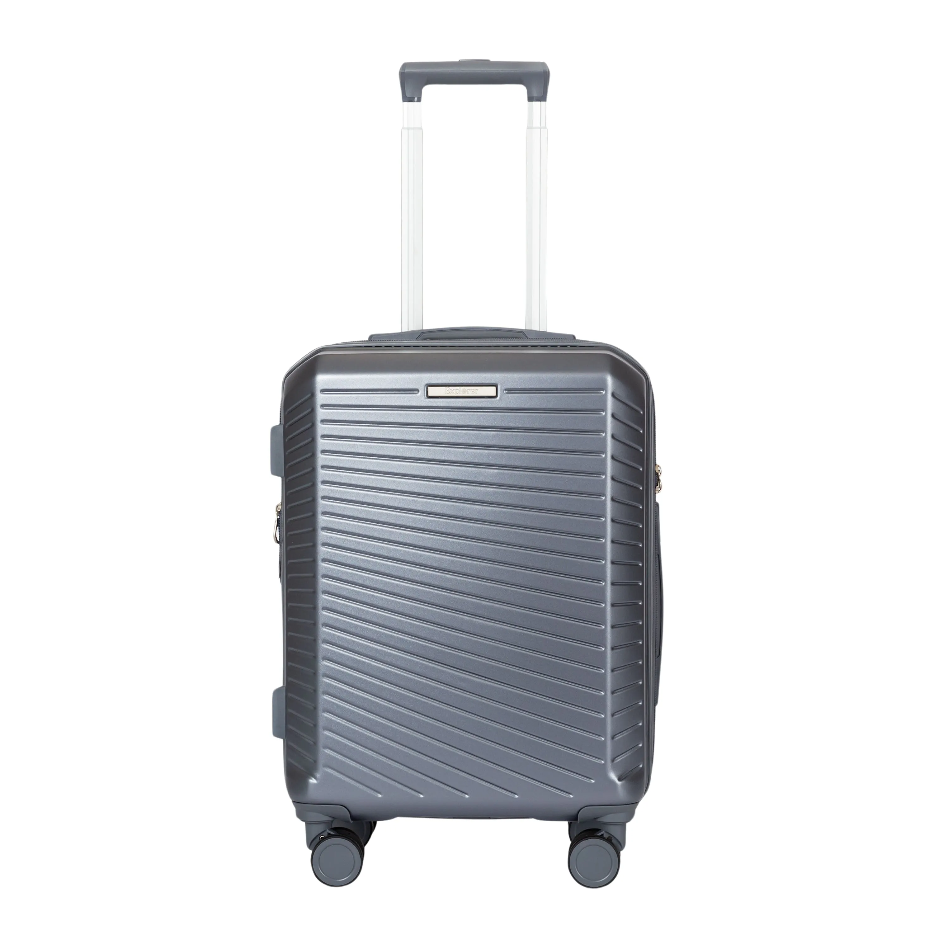 Explorer Passport Anti-Theft Expandable 2-Piece Luggage Set (Carry-On and Medium)