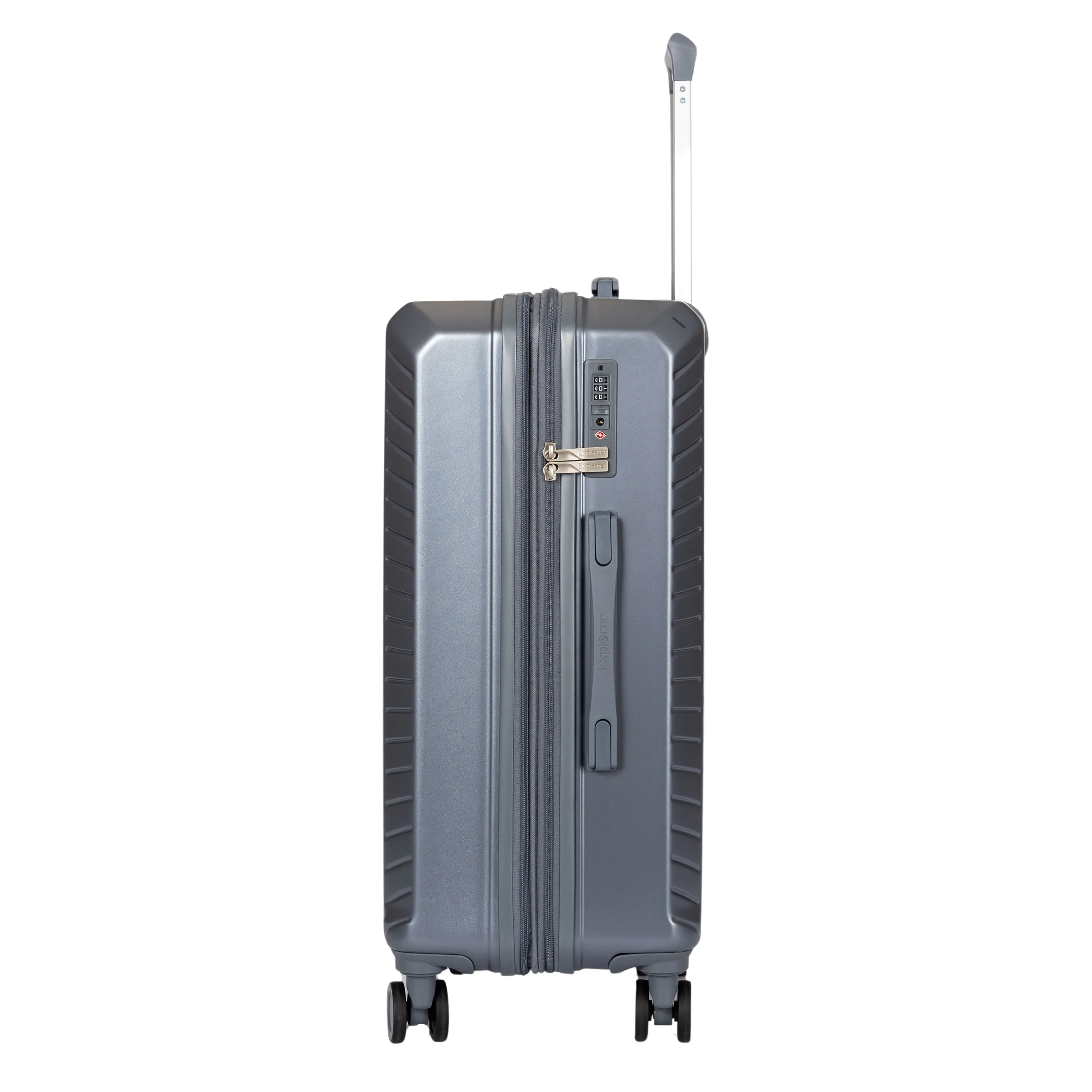 Explorer Passport Anti-Theft Expandable 2-Piece Luggage Set (Carry-On and Medium)