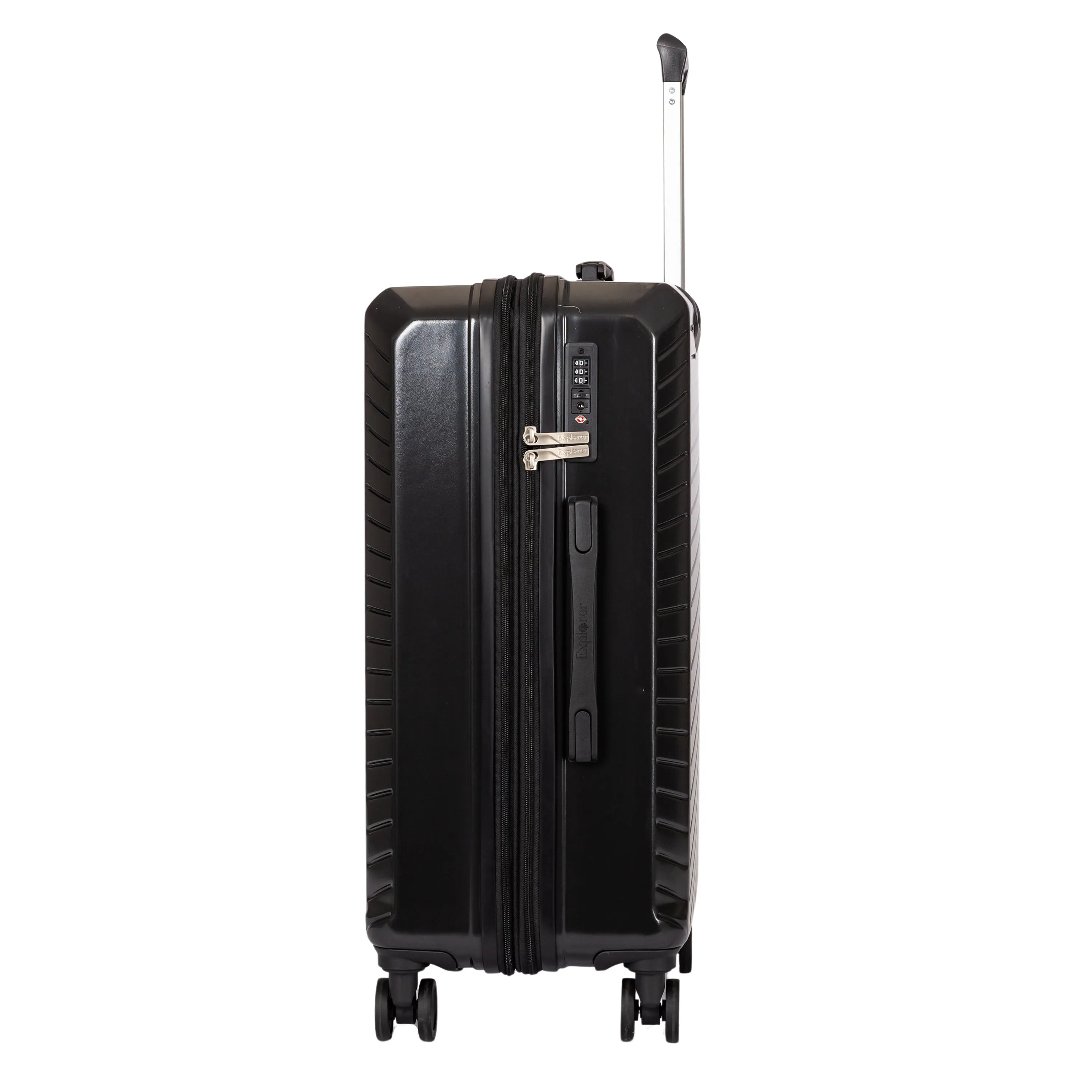 Explorer Passport Anti-Theft Expandable 2-Piece Luggage Set (Carry-On and Medium)