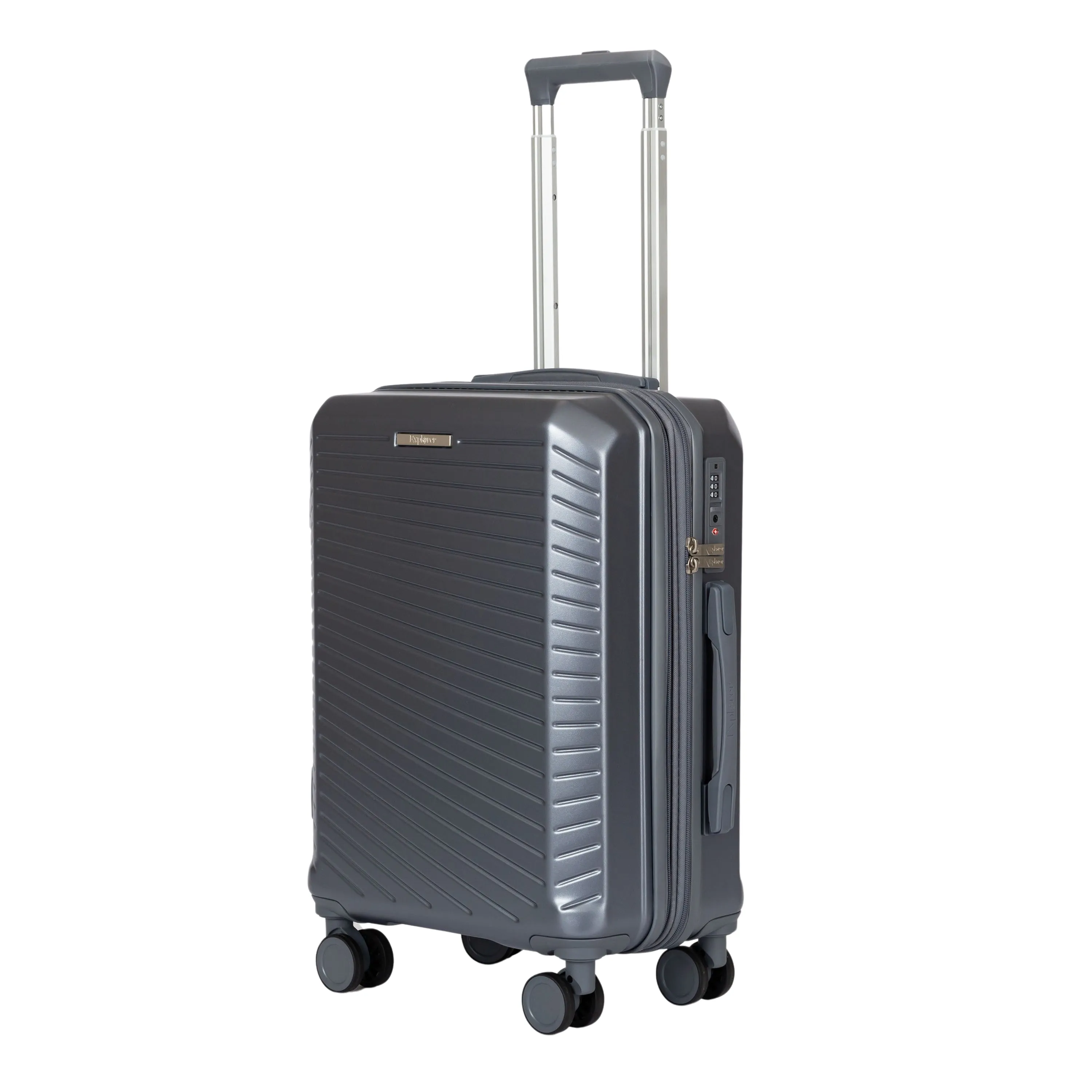 Explorer Passport Anti-Theft Expandable 2-Piece Luggage Set (Carry-On and Medium)