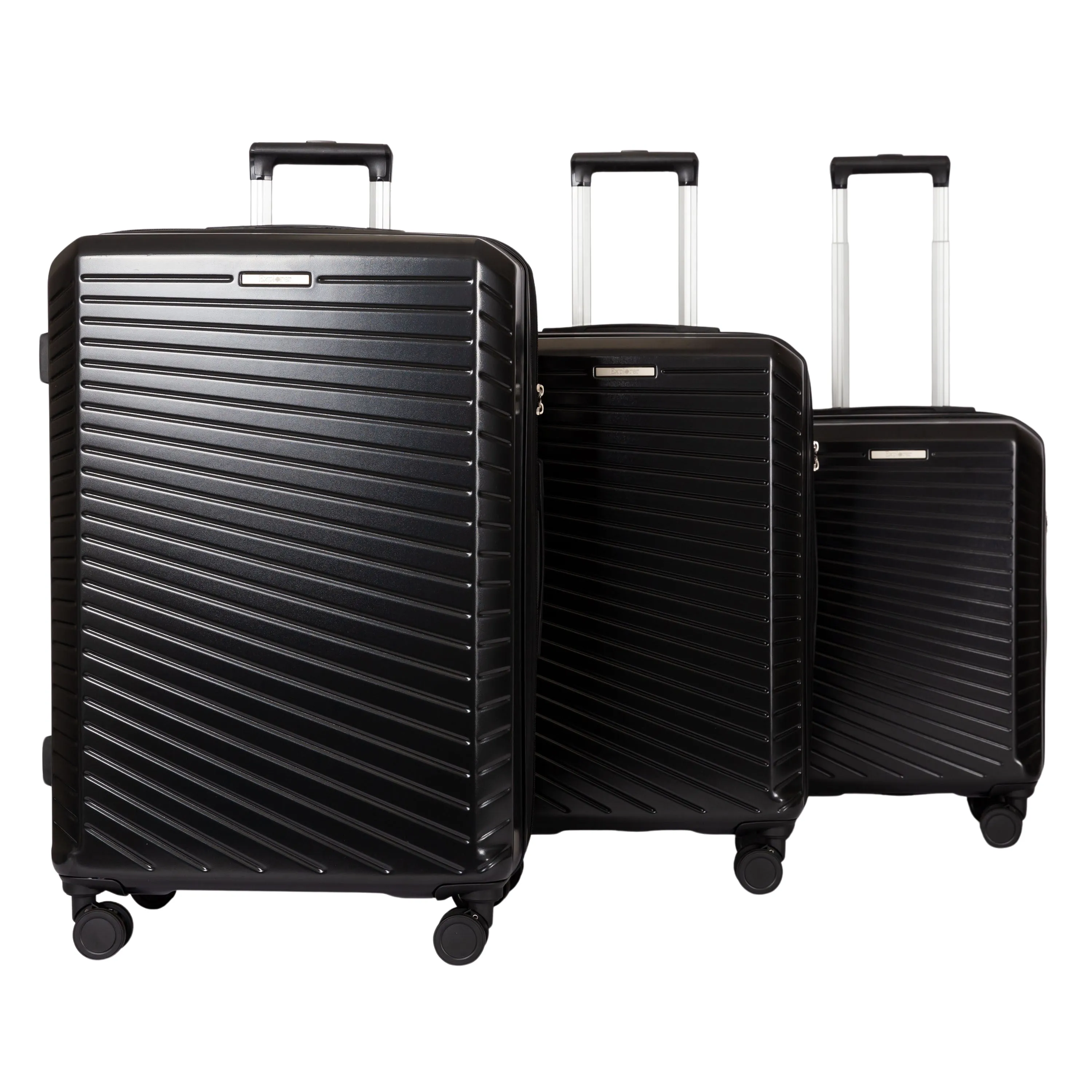 Explorer Passport Anti-Theft Expandable 3-Piece Luggage Set