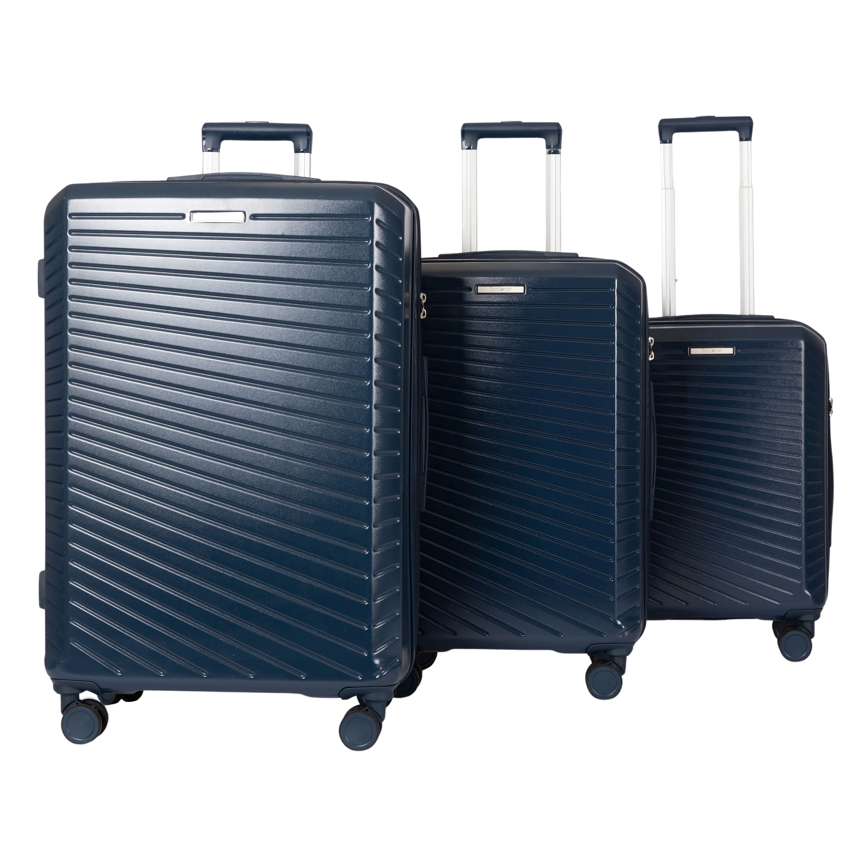 Explorer Passport Anti-Theft Expandable 3-Piece Luggage Set