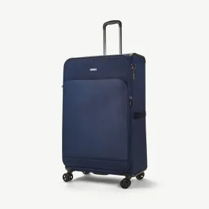 Georgia Expandable Soft Extra Large Suitcase 90cm - Navy