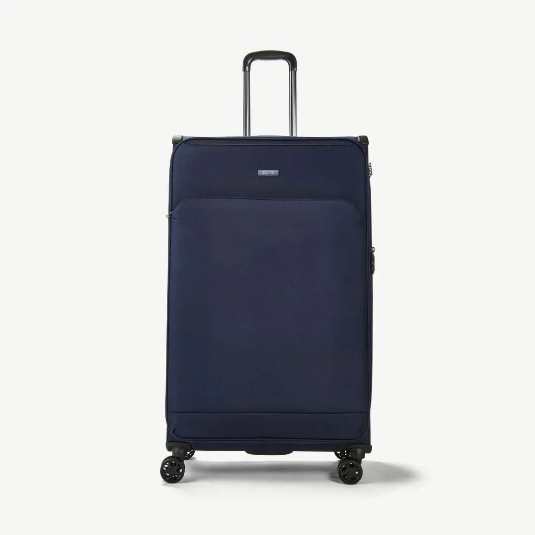 Georgia Expandable Soft Extra Large Suitcase 90cm - Navy