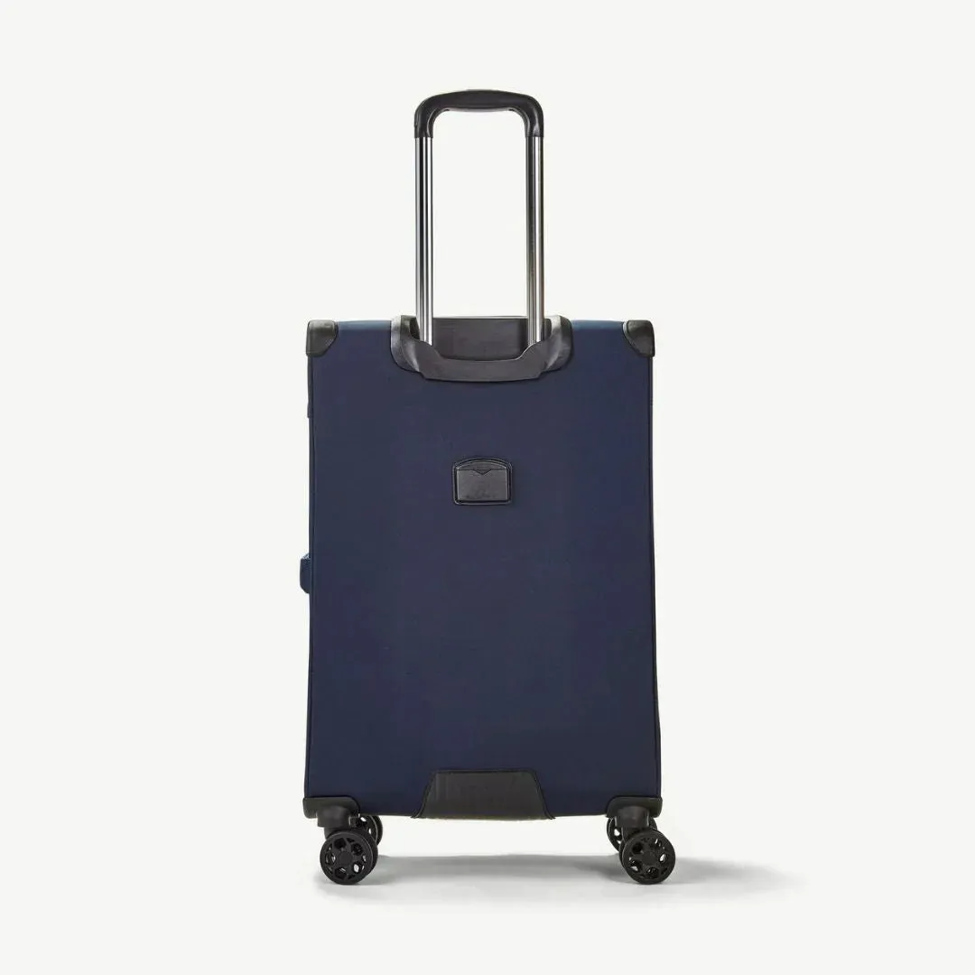 Georgia Expandable Soft Medium Suitcase 70cm - Navy