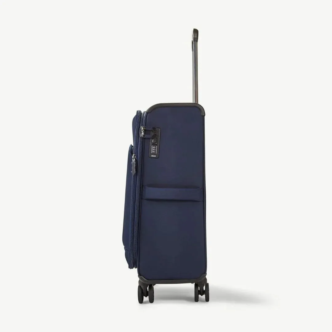 Georgia Expandable Soft Medium Suitcase 70cm - Navy